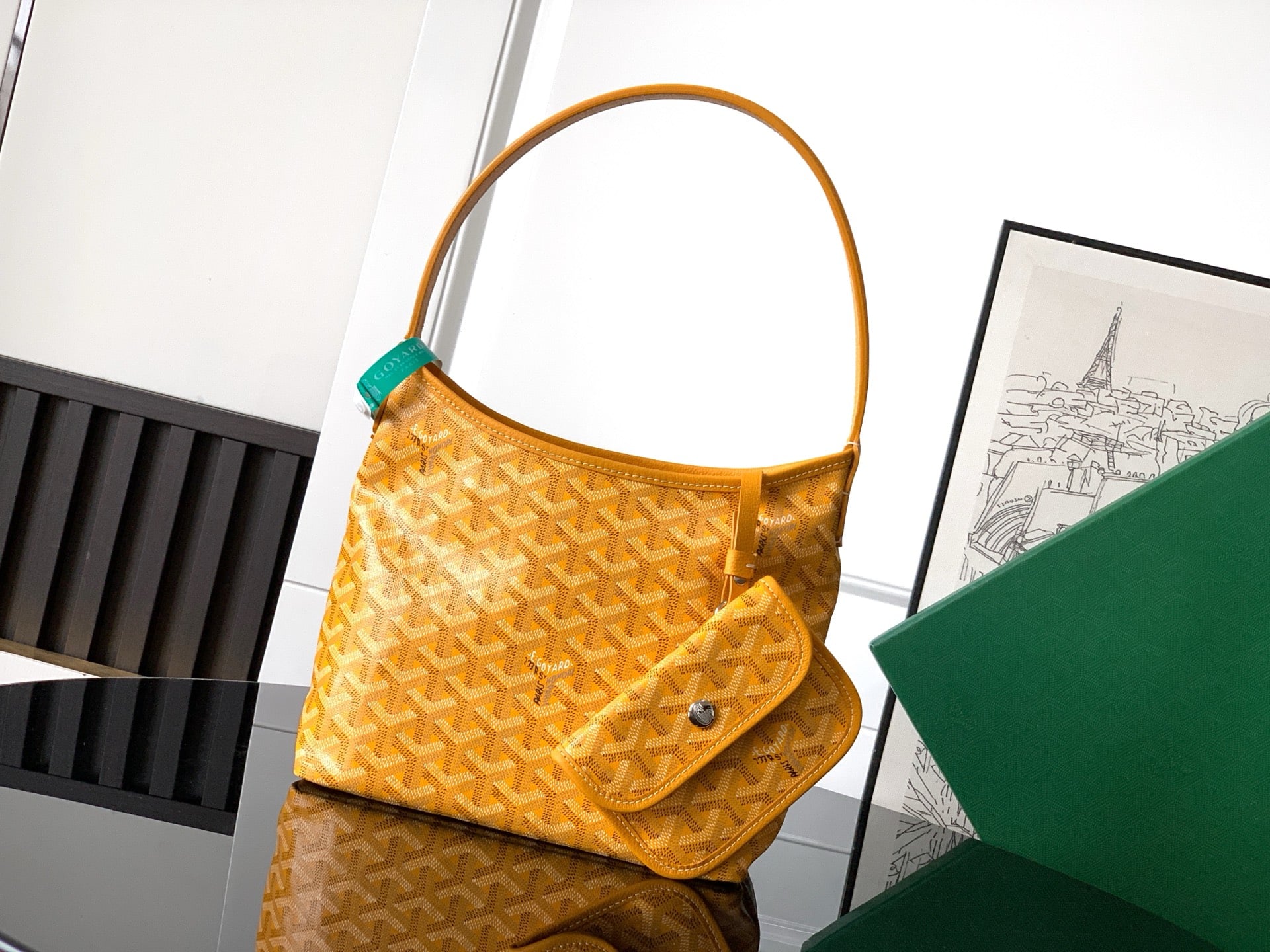 Bohème Hobo Mini - желтый Goyard 020222.A9