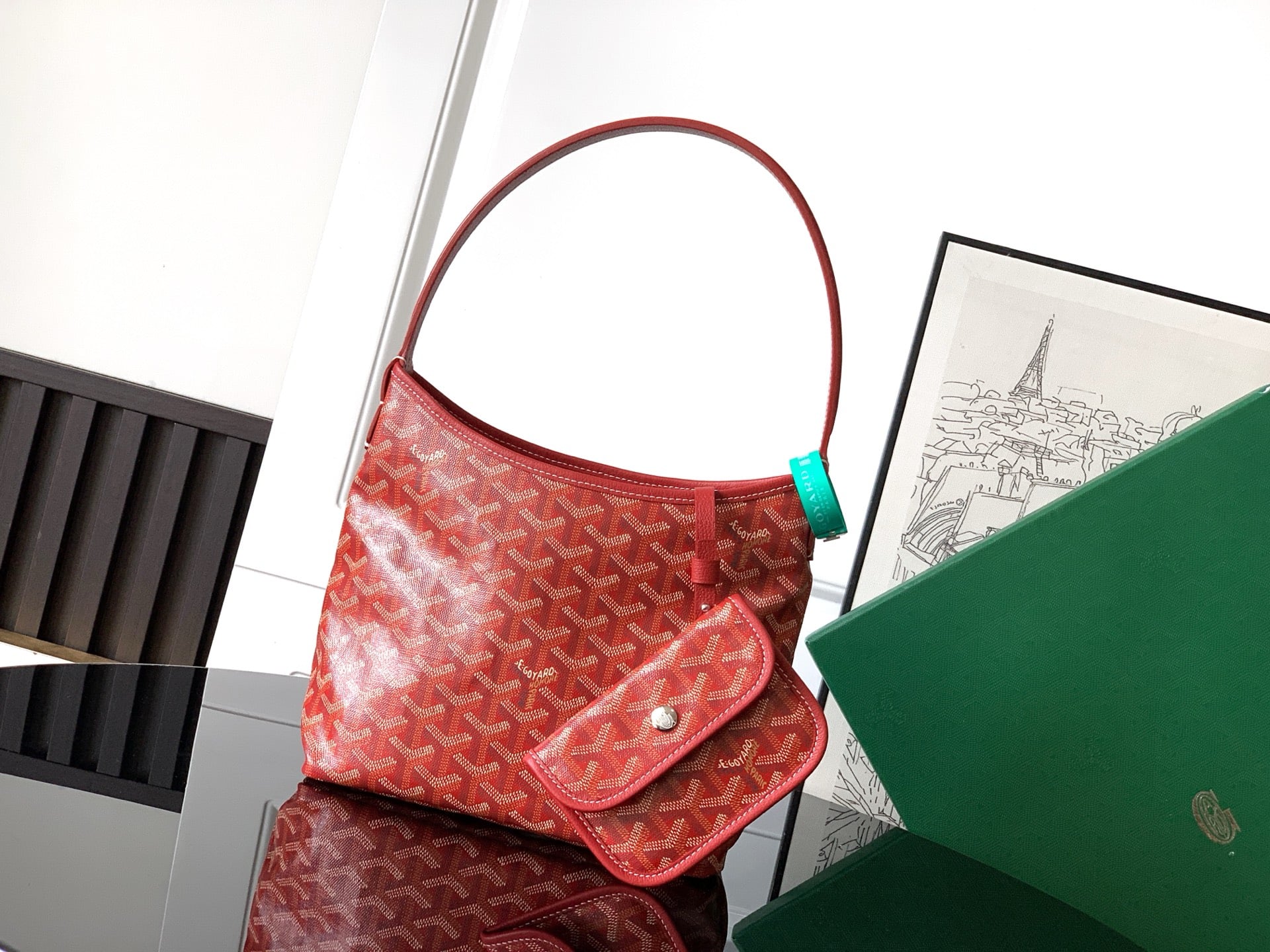Bohème Hobo Mini - красный Goyard 020222.A13