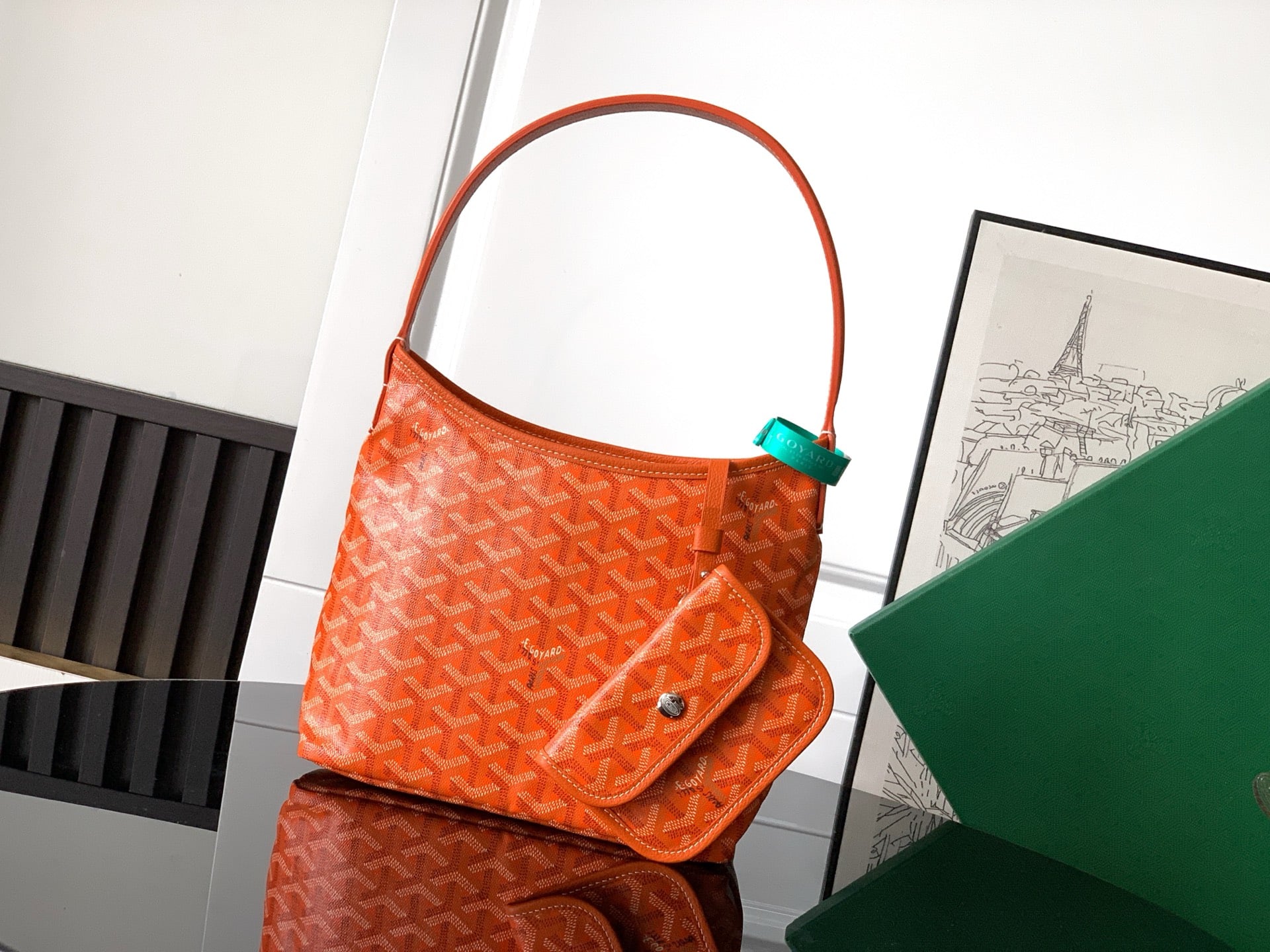 Bohème Hobo Mini - оранжевый Goyard 020222.A14