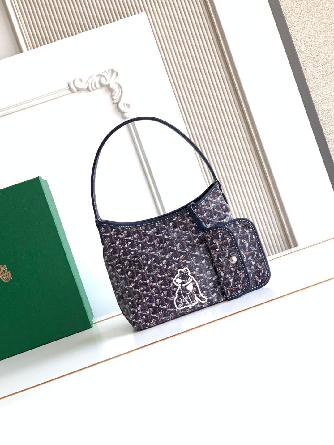 Bohème Hobo Mini - синий Goyard 5505.A4