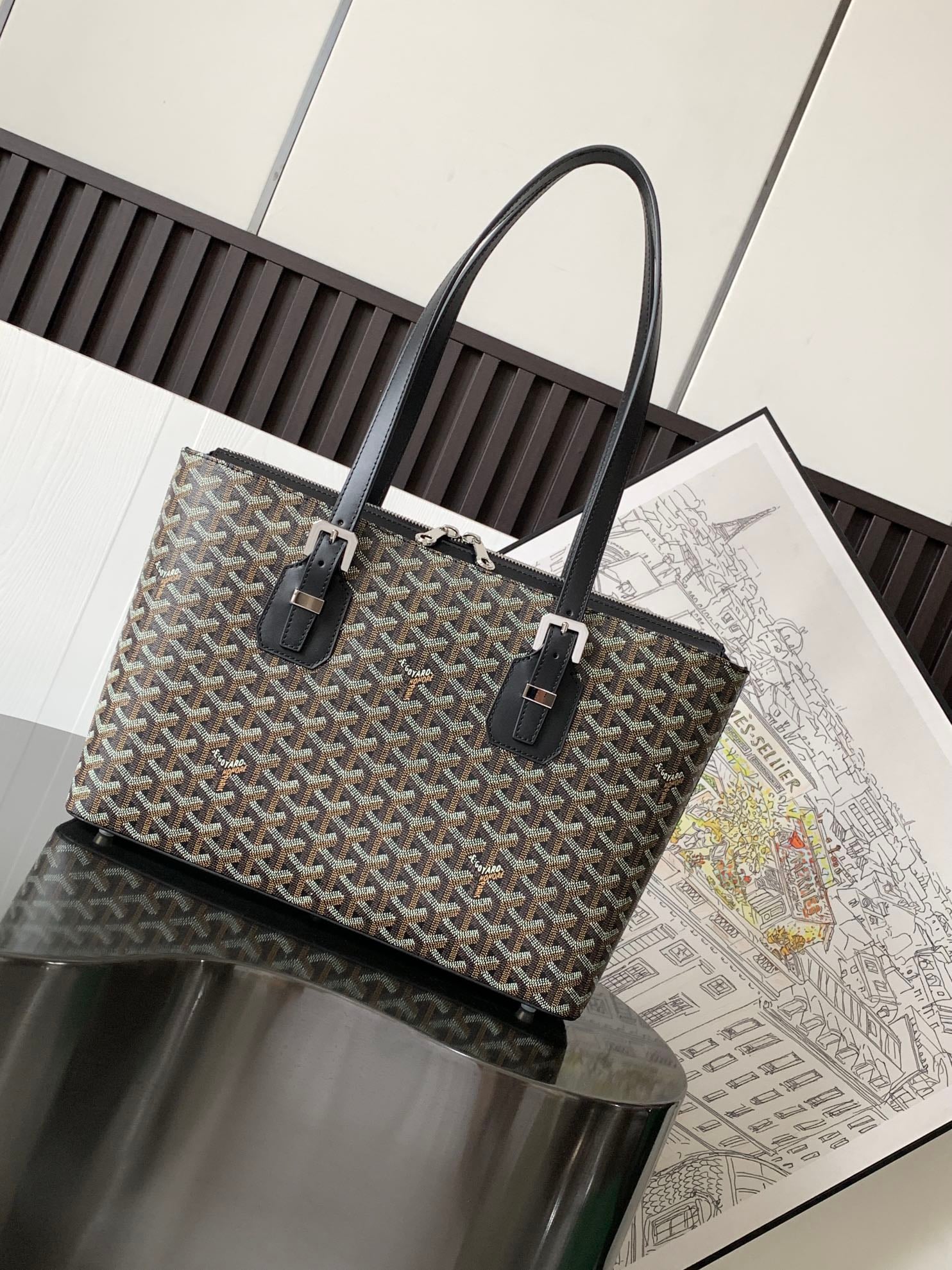 Briefcase - черный Goyard 026698.A7