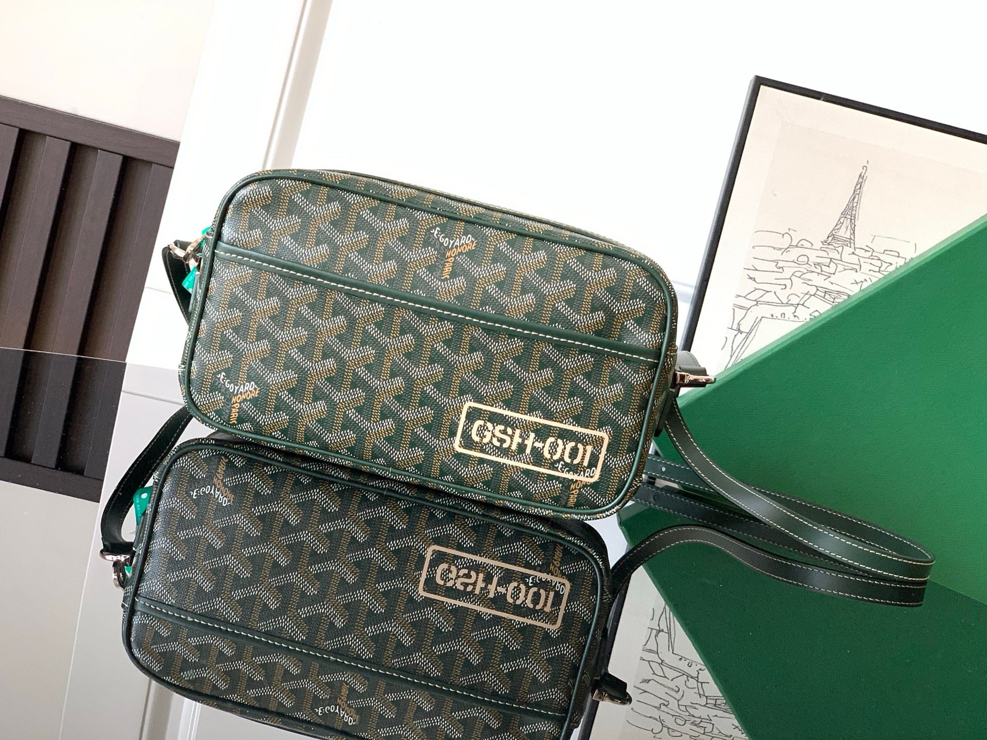 Cap-Vert - темно-зеленый Goyard 8013.A1