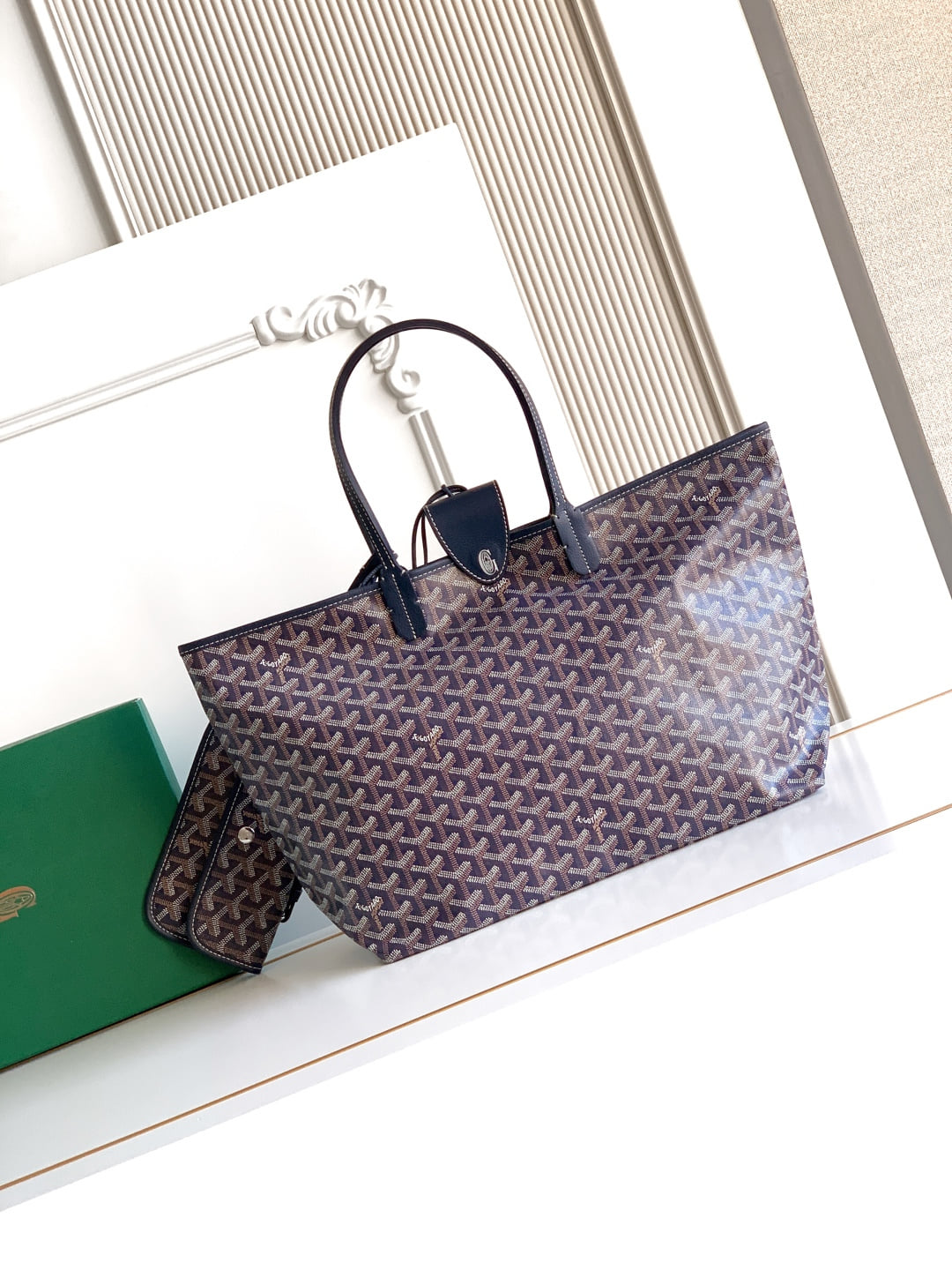 Saint Louis - синий Goyard 6603.A7