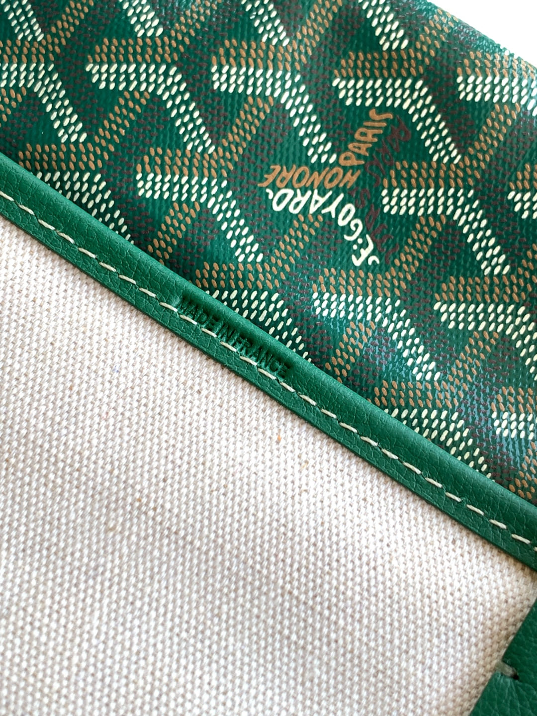 Saint Louis PM - зеленый Goyard 6603.A8