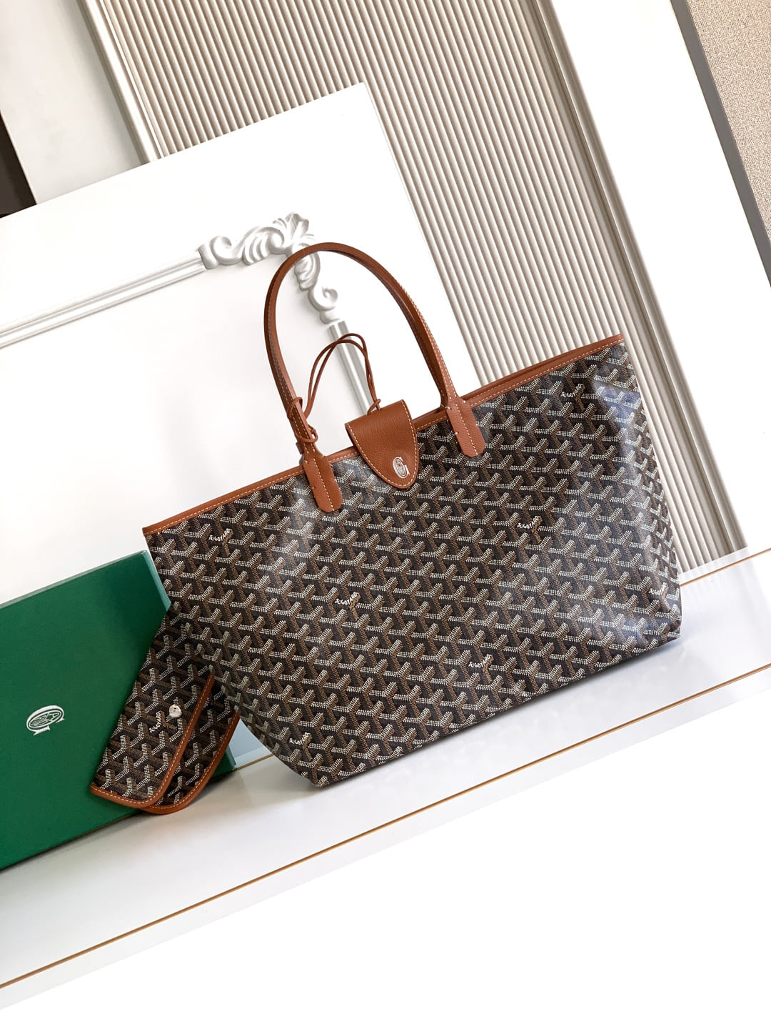 Saint Louis PM - коричневый Goyard 6603.A9