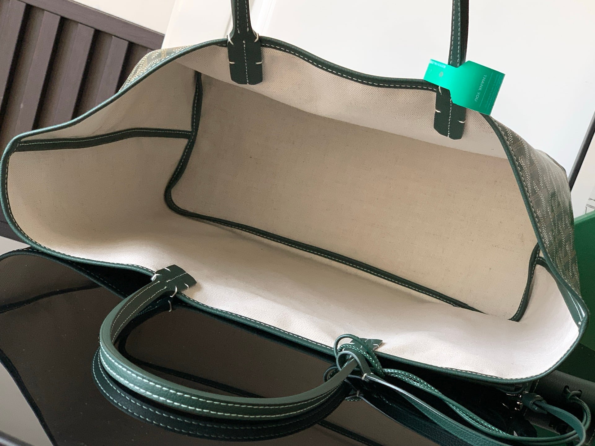 Saint Louis PM - темно-зеленый Goyard 020146M.A4