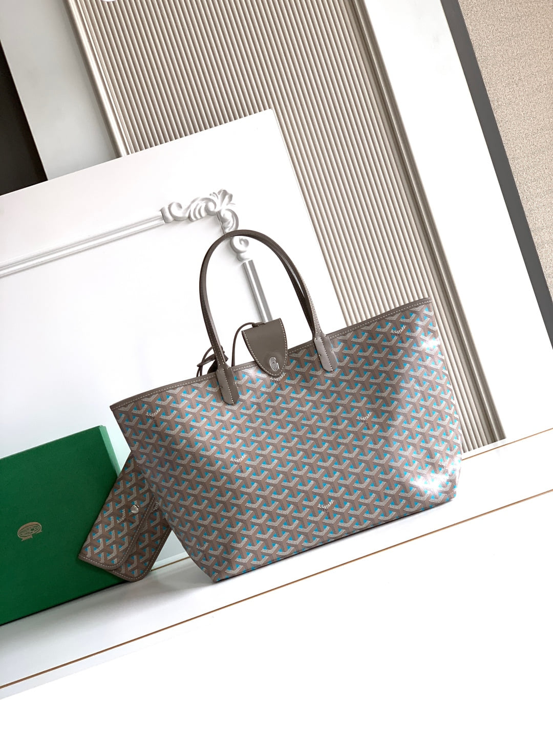 Saint Louis PM - хаки Goyard 6603M.A6