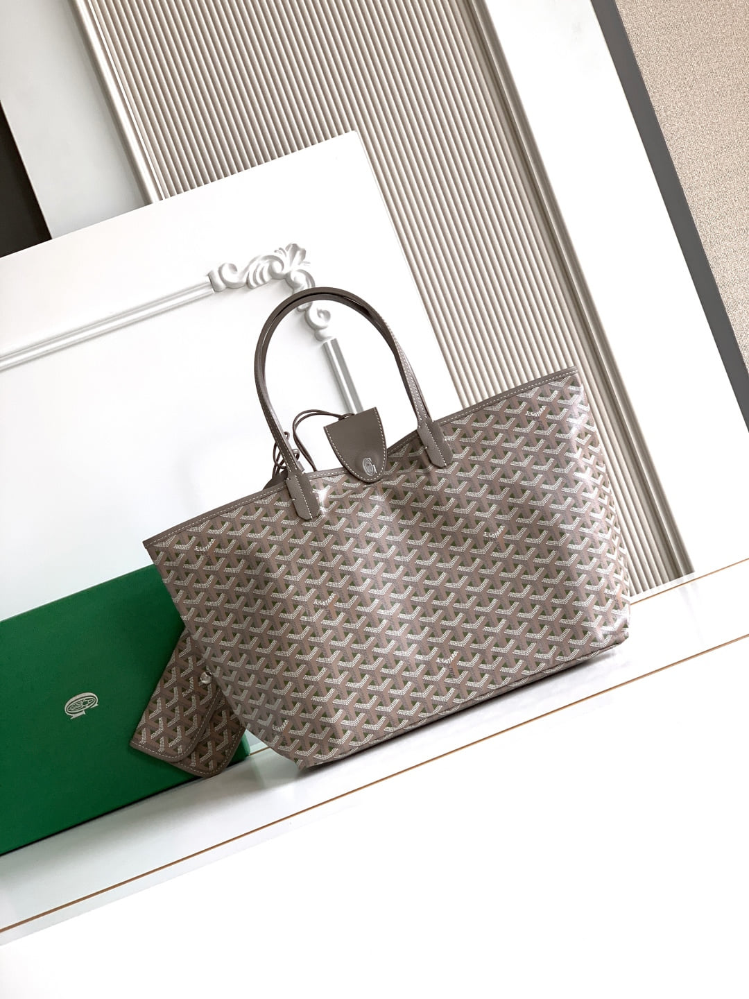 Saint Louis PM - хаки Goyard 6603M.A7