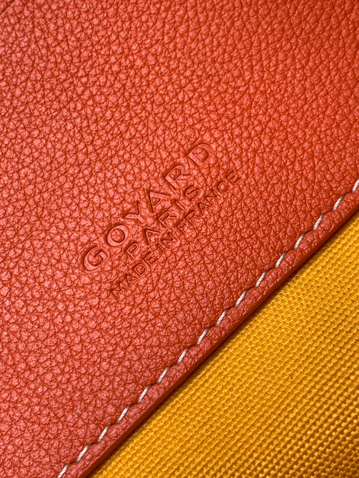 Sénat MM - оранжевый Goyard 1061S.A8