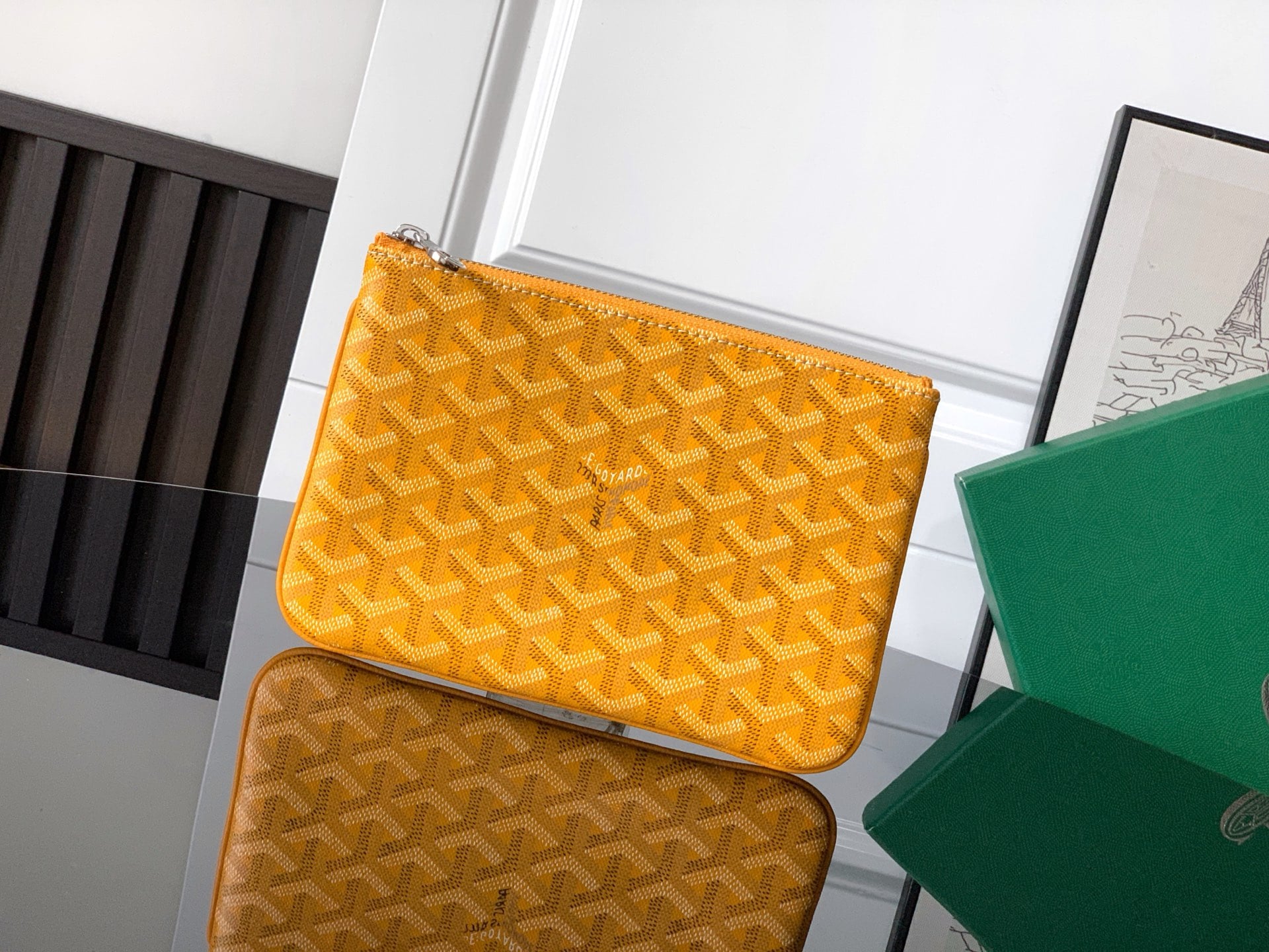 Sénat PM - желтый Goyard 1061X.A6
