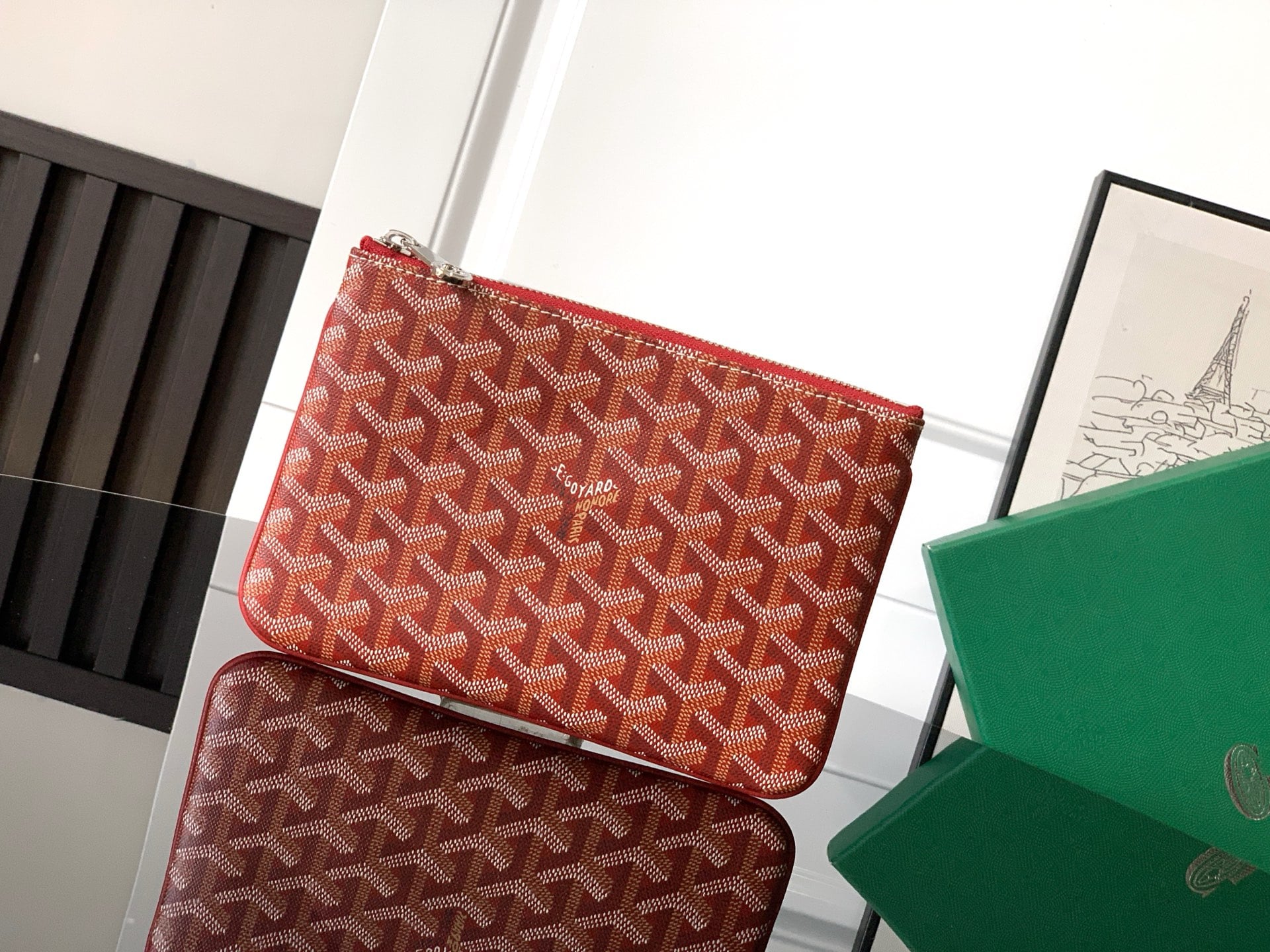 Sénat PM - красный Goyard 1061X.A8
