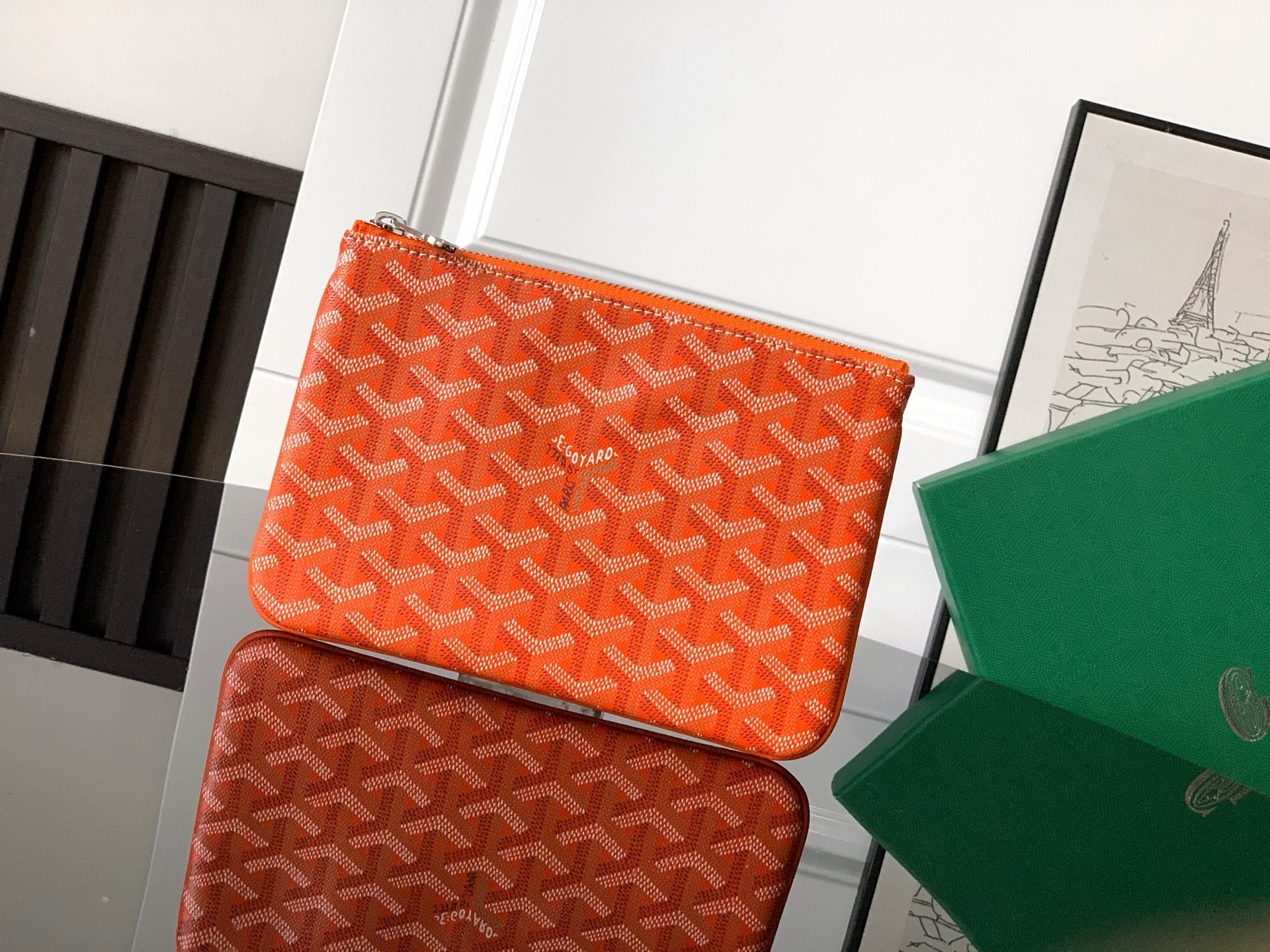 Sénat PM - оранжевый Goyard 1061X.A9