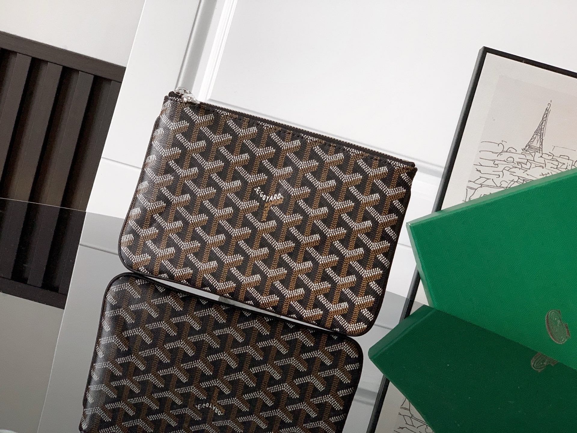 Sénat PM - черный Goyard 1061X.A11