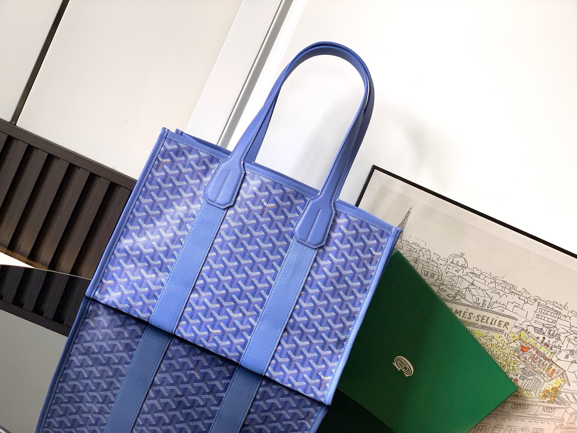Villette PM - фиолетовый ирис Goyard 8062.A2