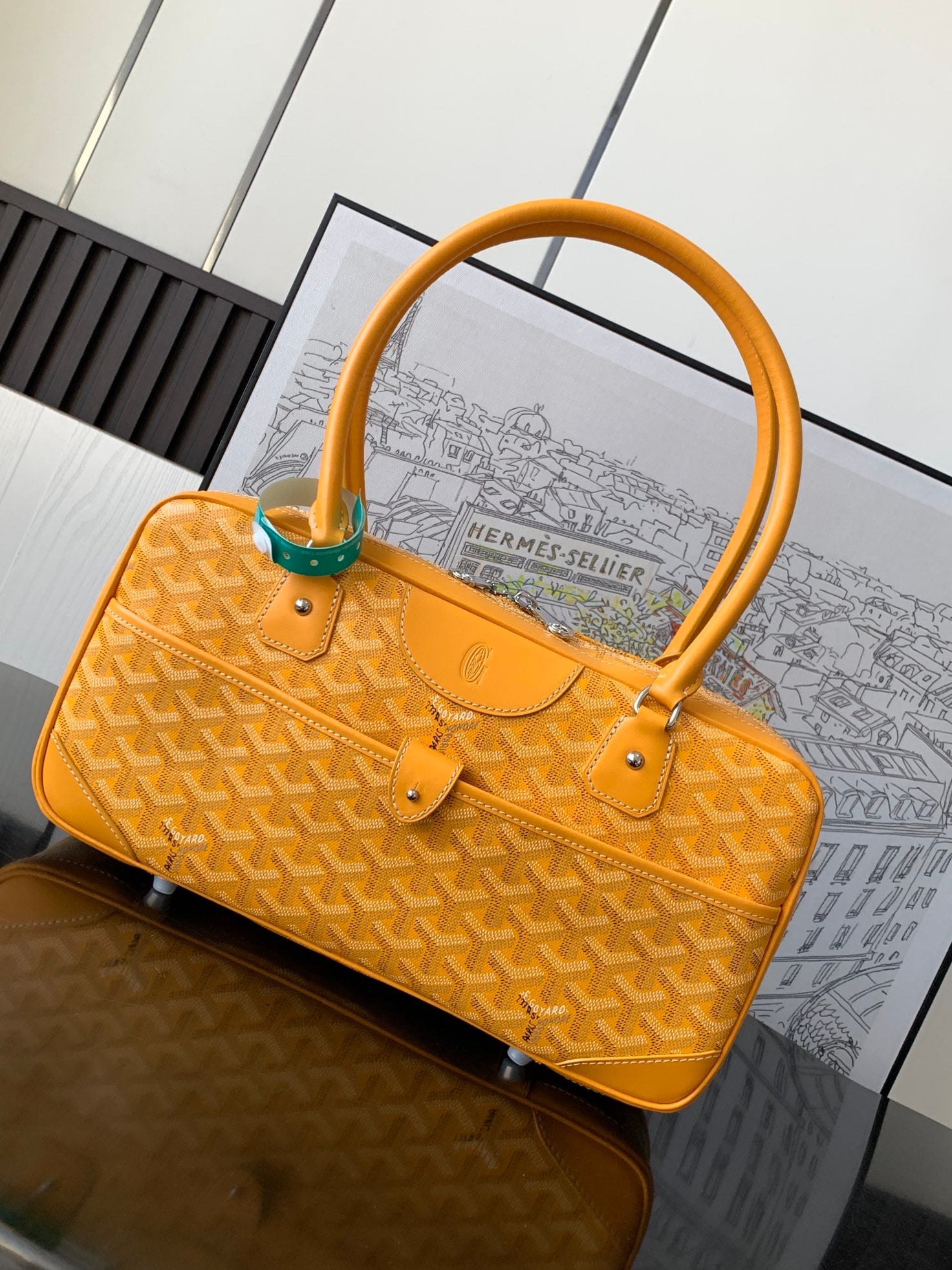 Vintage Baguette - желтый Goyard 8035.A7