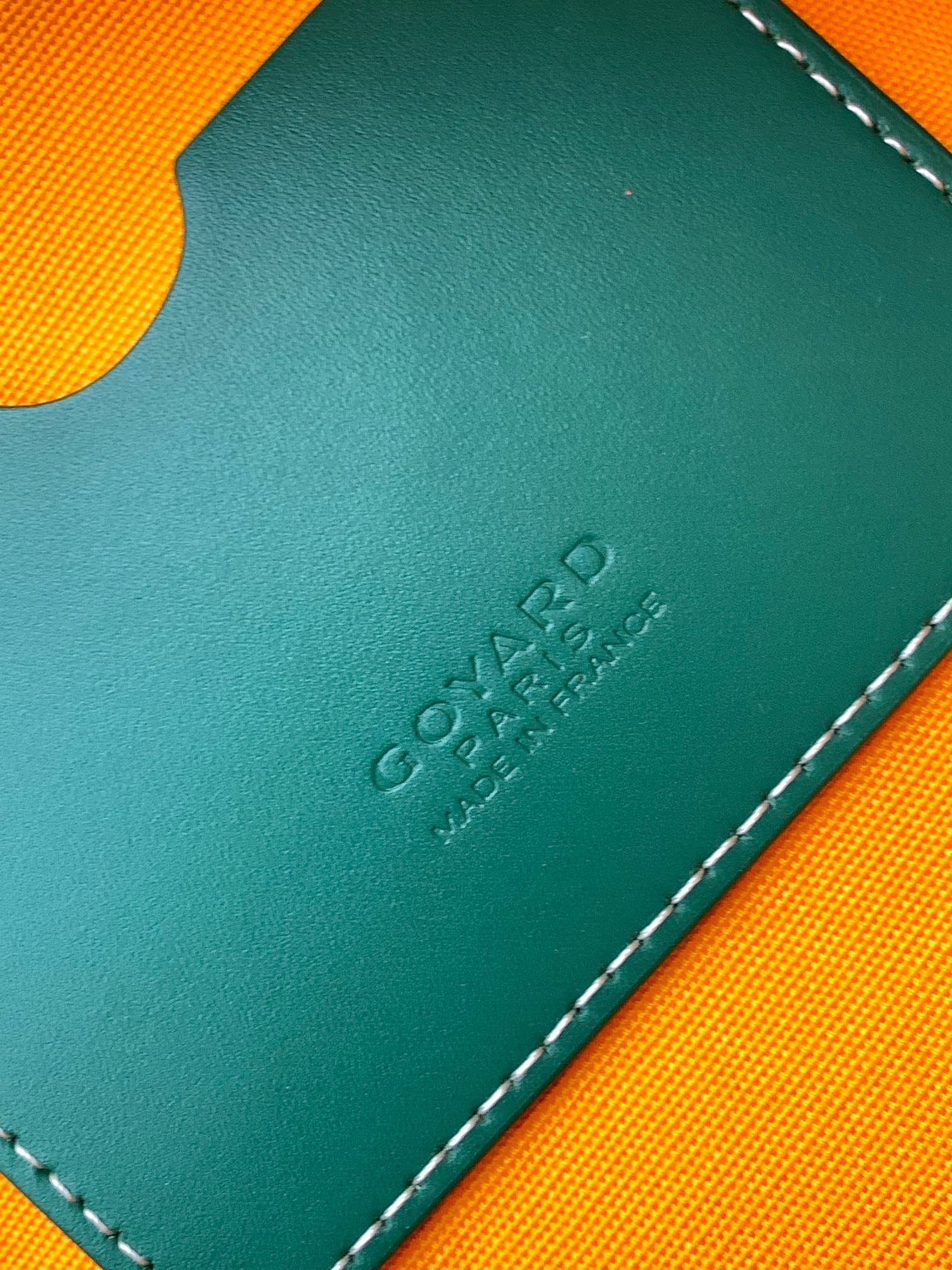 Vintage Baguette - зеленый Goyard 8035.A8