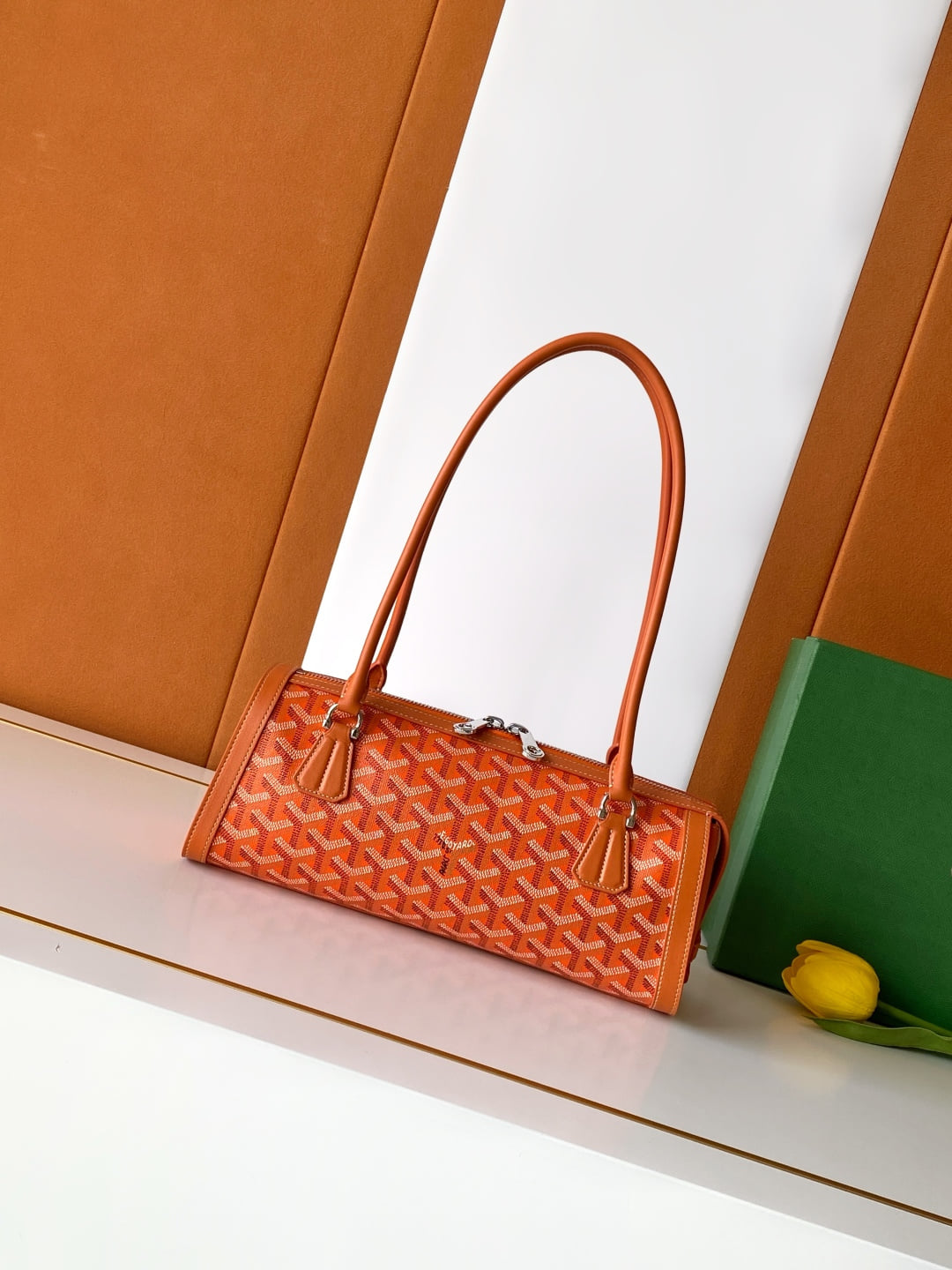 Vintage Baguette - оранжевый Goyard 8039.A10