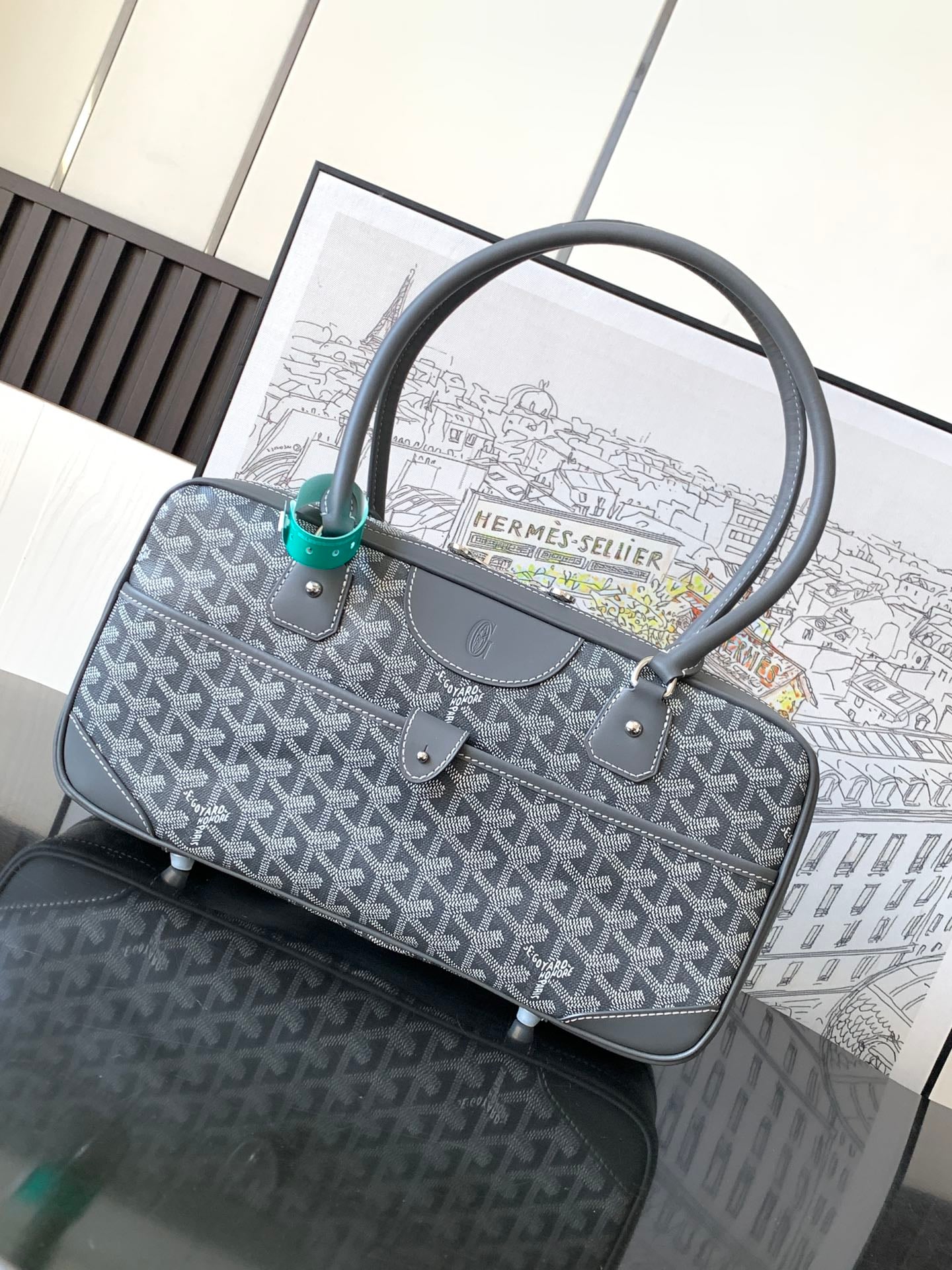 Vintage Baguette - серый Goyard 8035.A10