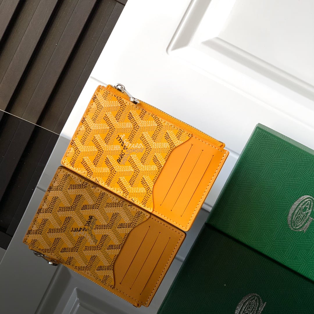Bourbon Card Holder - желтый Goyard 3321.A8