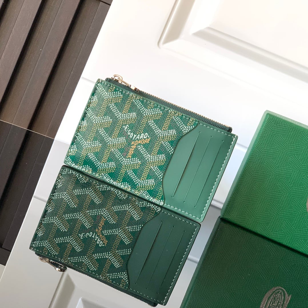 Bourbon Card Holder - зеленый Goyard 3321.A9