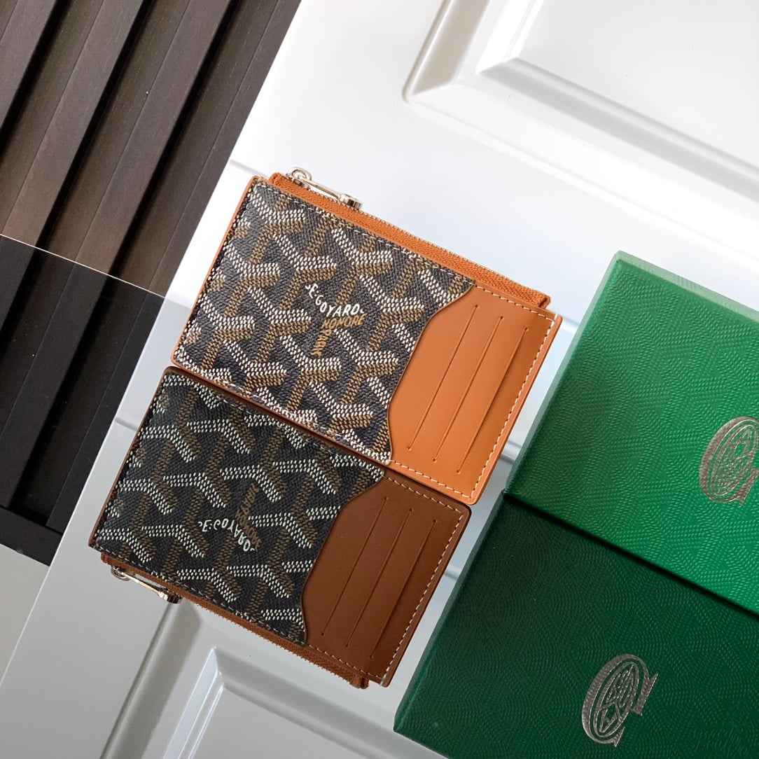 Bourbon Card Holder - коричневый Goyard 3321.A10