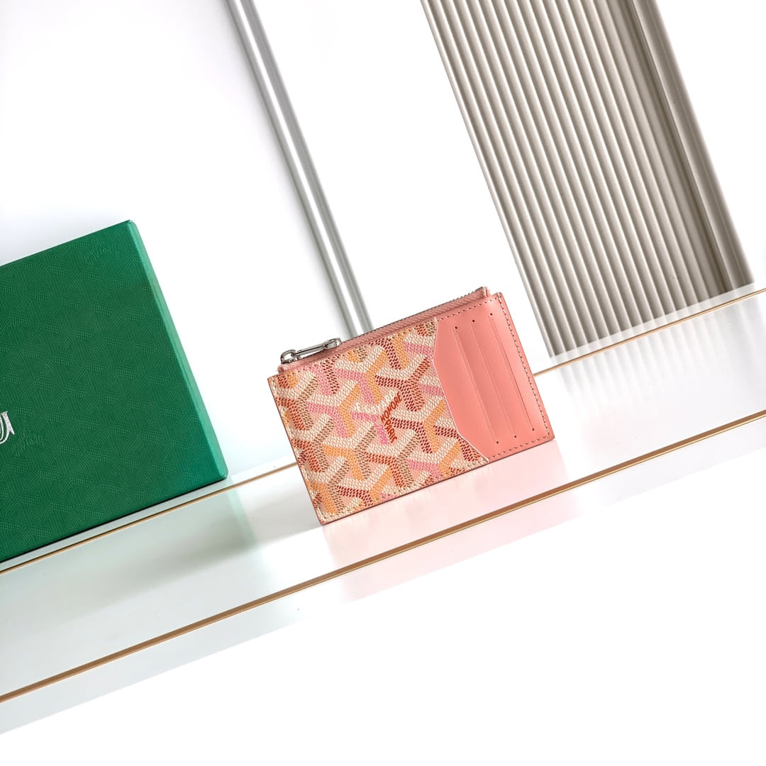 Bourbon Card Holder - розовый Goyard 3321.A13