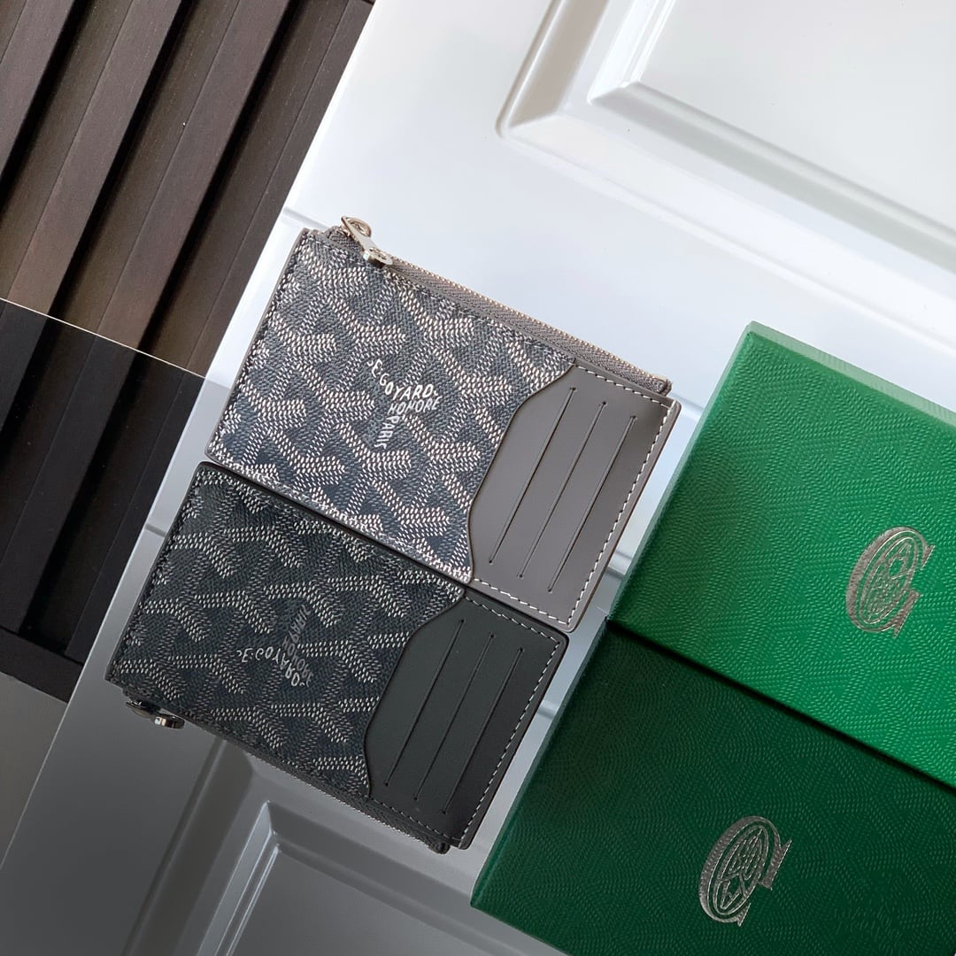 Bourbon Card Holder - серый Goyard 3321.A14