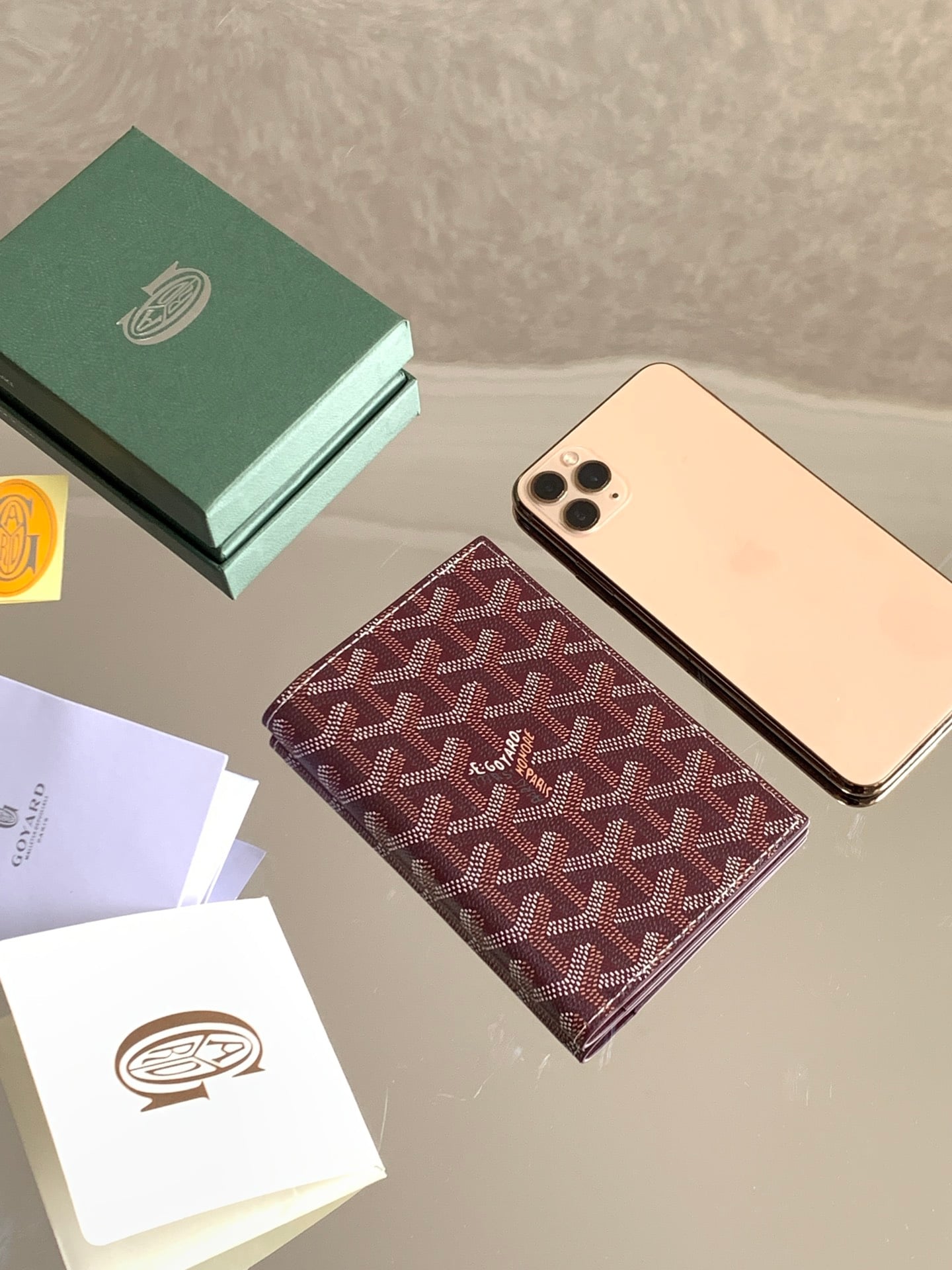 Grenelle Passport Holder Goyard 7706.A4