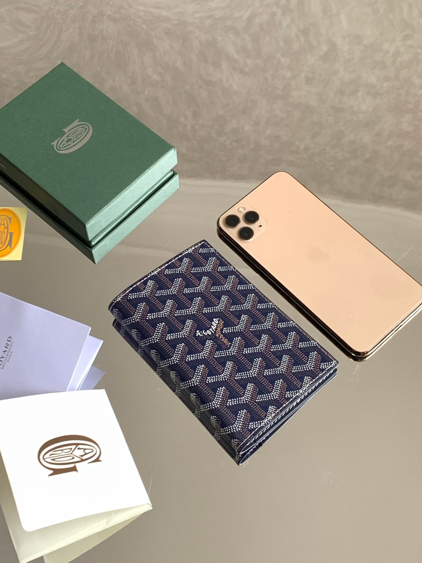 Grenelle Passport Holder Goyard 7706.A5