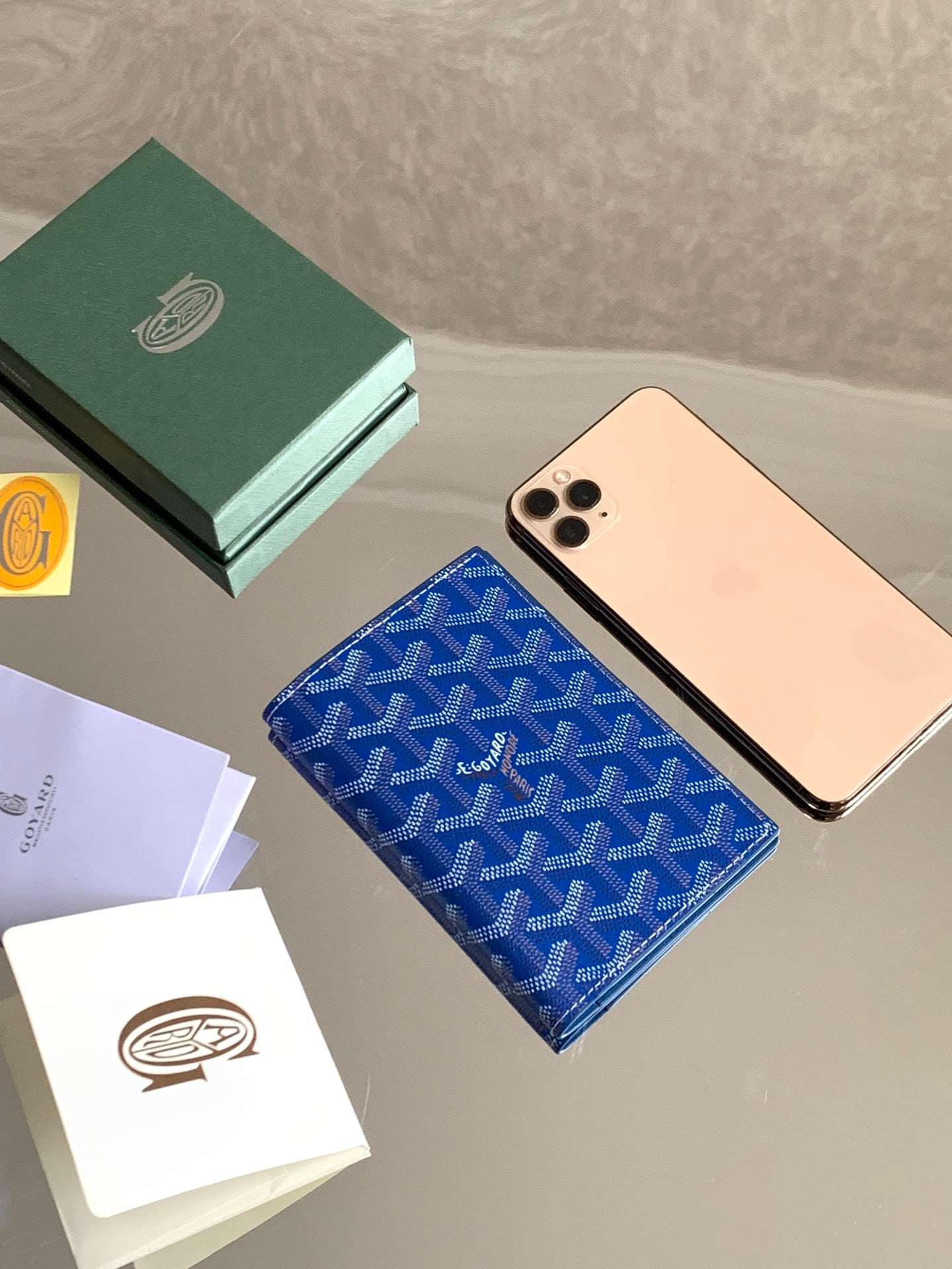 Grenelle Passport Holder Goyard 7706.A7