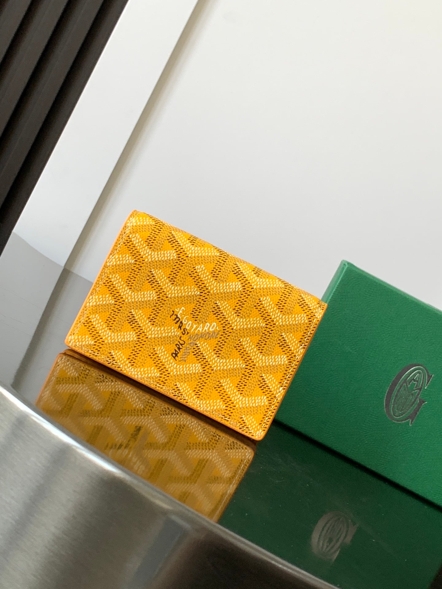 Malesherbes Card Holder - желтый Goyard 3307.A6