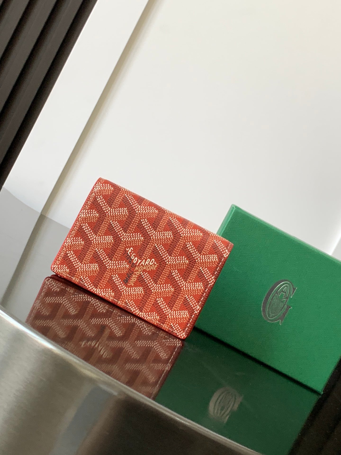 Malesherbes Card Holder - красный Goyard 3307.A8