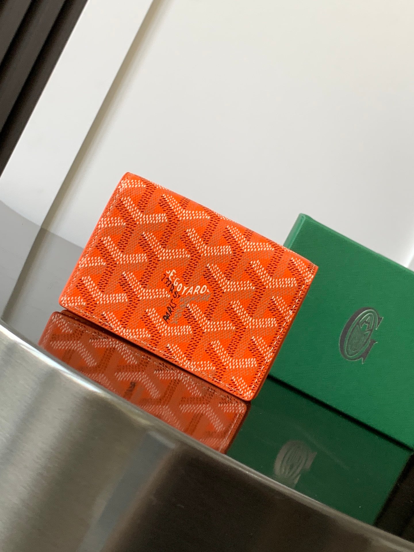 Malesherbes Card Holder - оранжевый Goyard 3307.A9