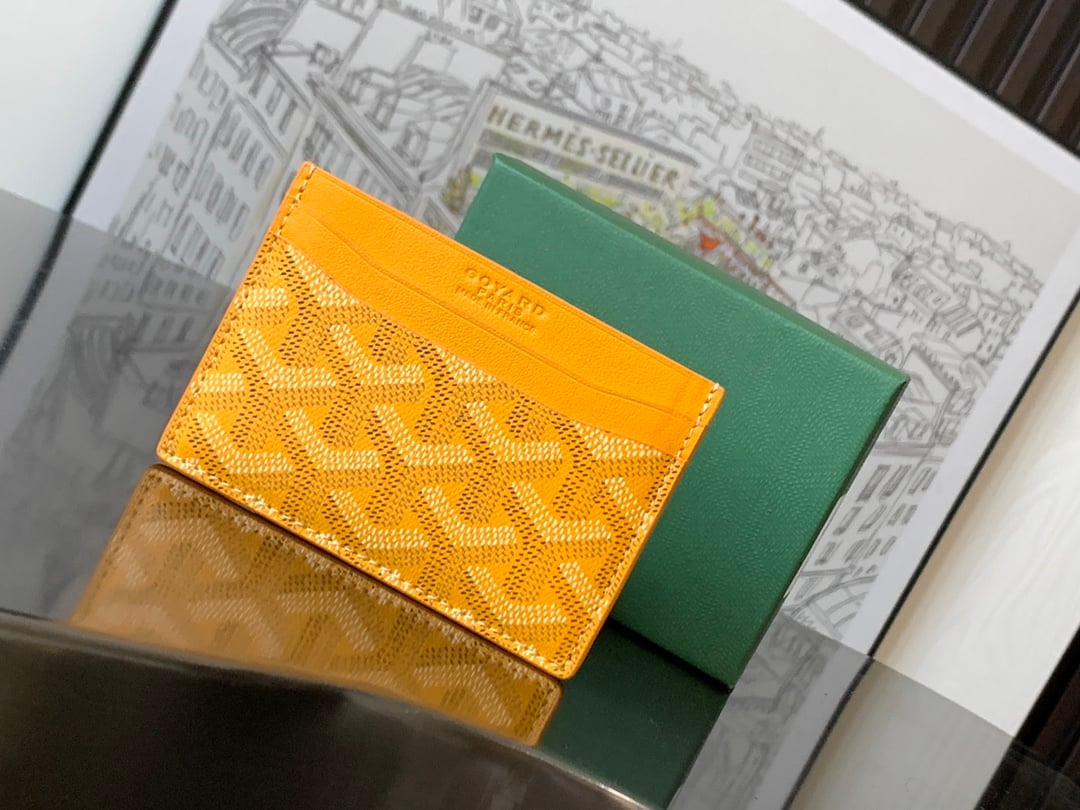 Saint-Sulpice Card Holder - желтый Goyard 7701.A10