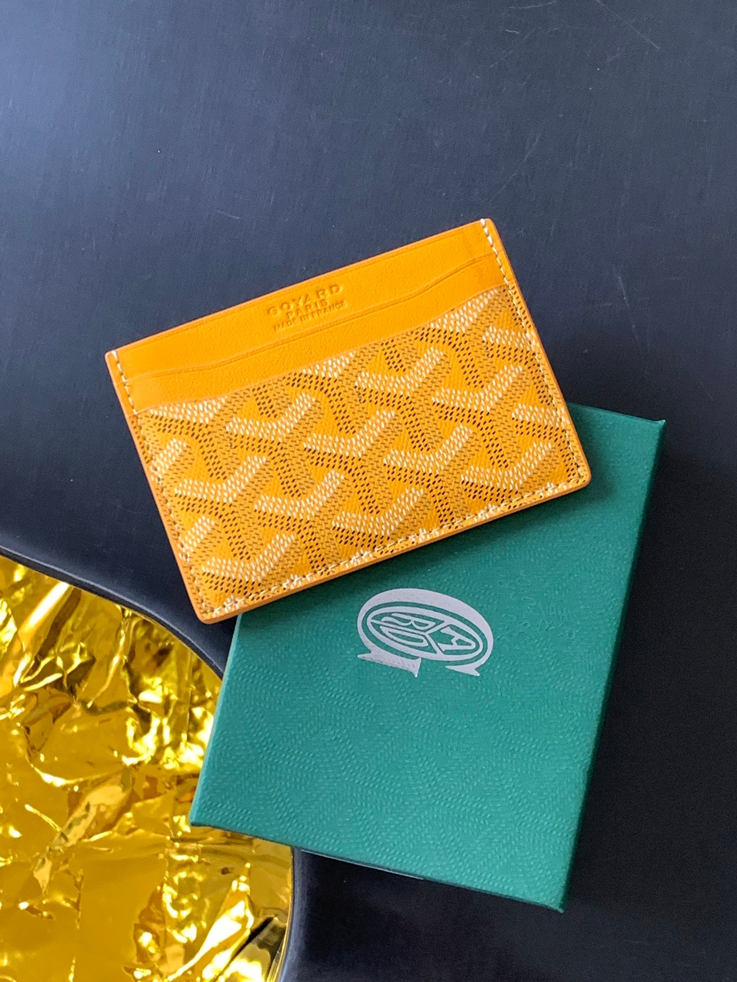 Saint-Sulpice Card Holder - желтый Goyard 7701.A10