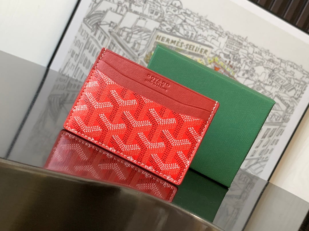 Saint-Sulpice Card Holder - красный Goyard 7701.A11