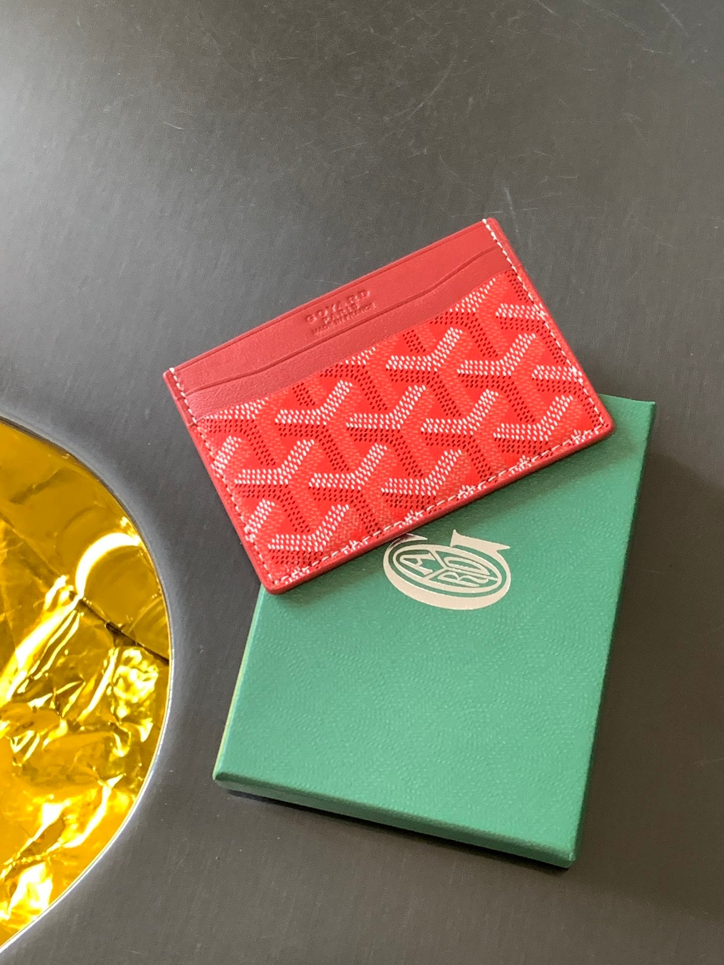 Saint-Sulpice Card Holder - красный Goyard 7701.A11