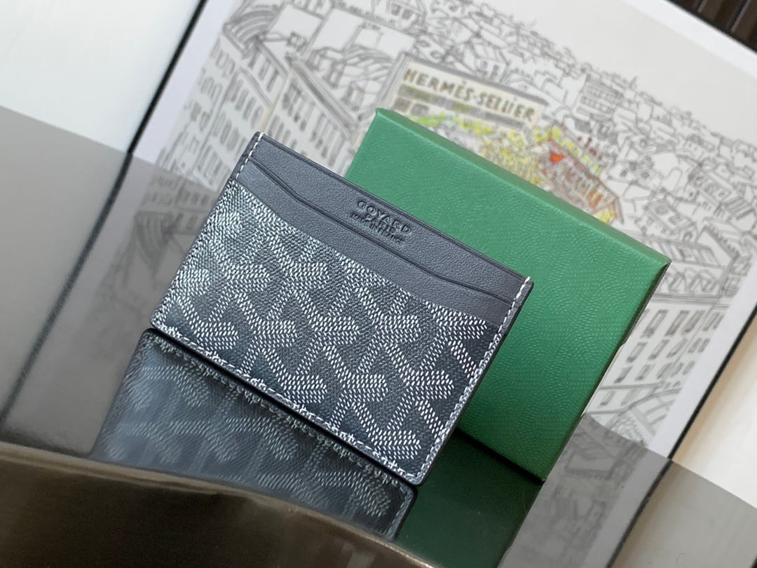 Saint-Sulpice Card Holder - серый Goyard 7701.A13
