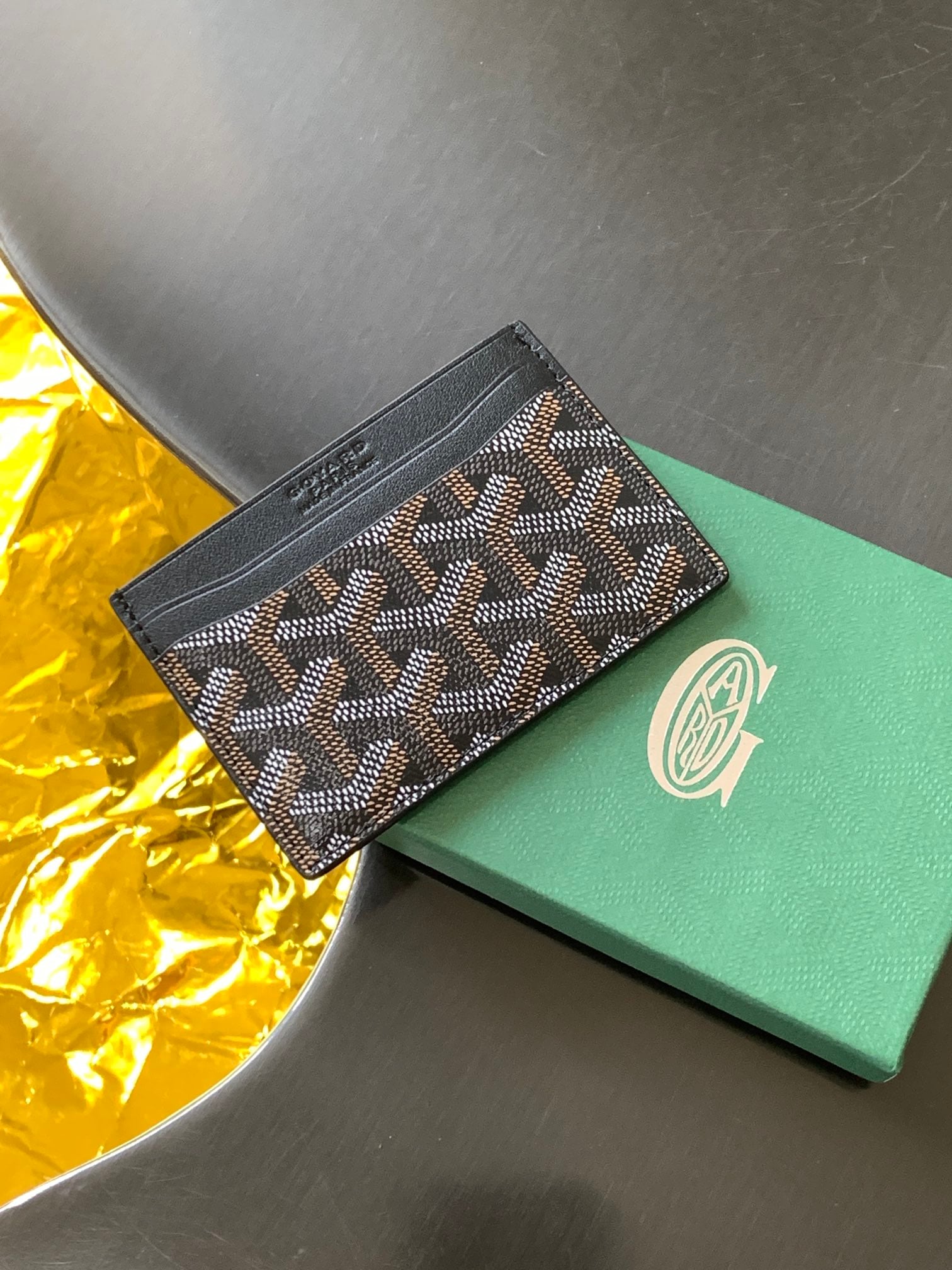 Saint-Sulpice Card Holder - черный Goyard 7701.A14