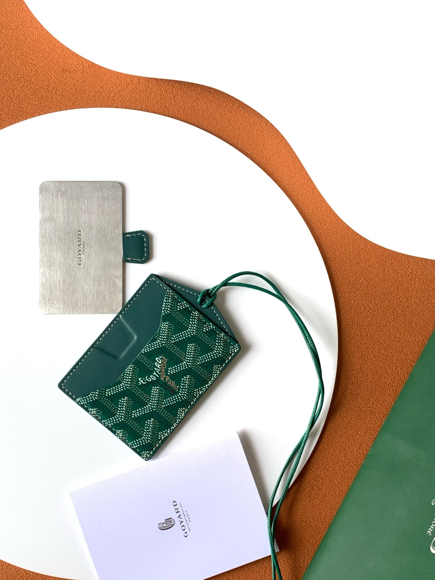 Vénus Card Holder - зеленый Goyard 3320.A7
