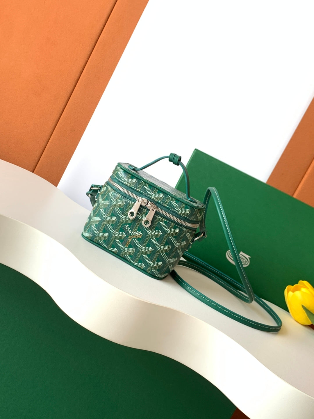 Cosmetic Case - зеленый Goyard 9805.A6