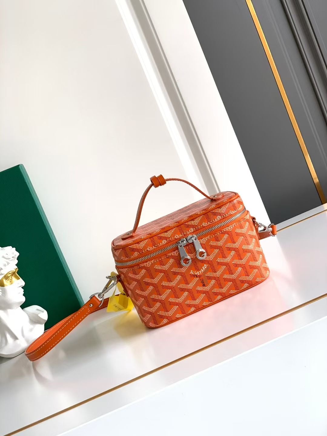 Cosmetic Case - оранжевый Goyard 9806.A10