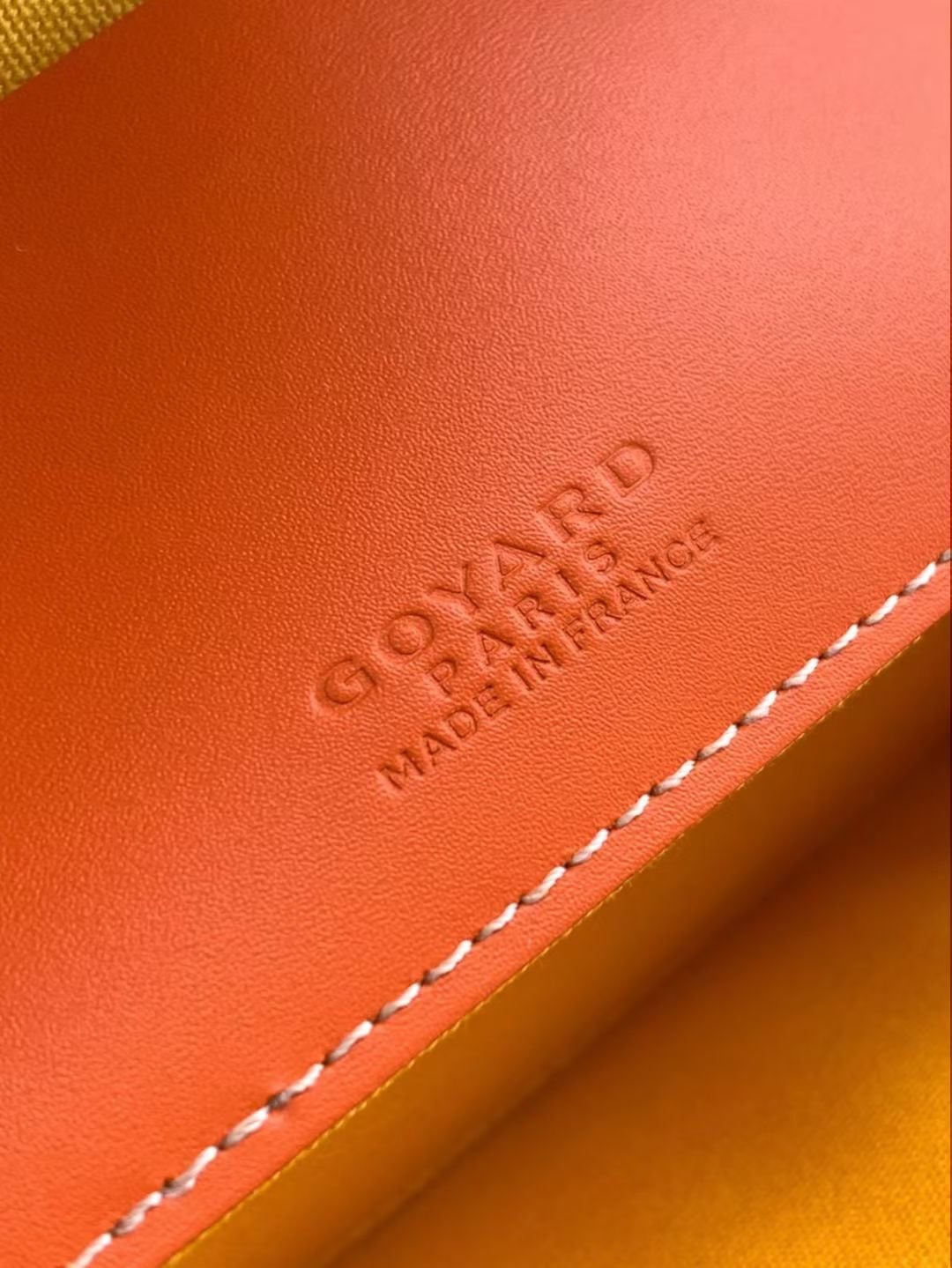 Cosmetic Case - оранжевый Goyard 9806.A10