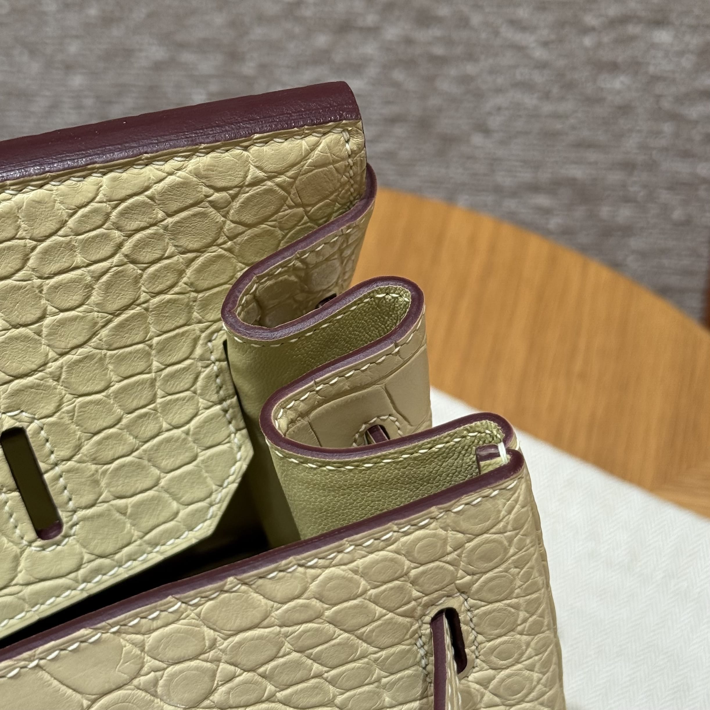 Birkin Croco Hermes y1