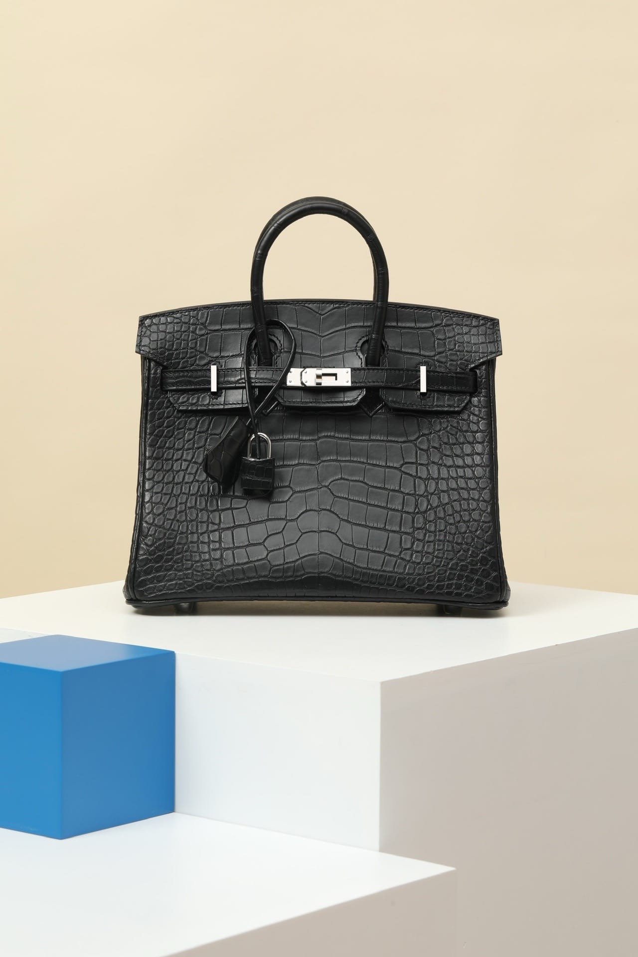Birkin Croco Hermes ck89 silver