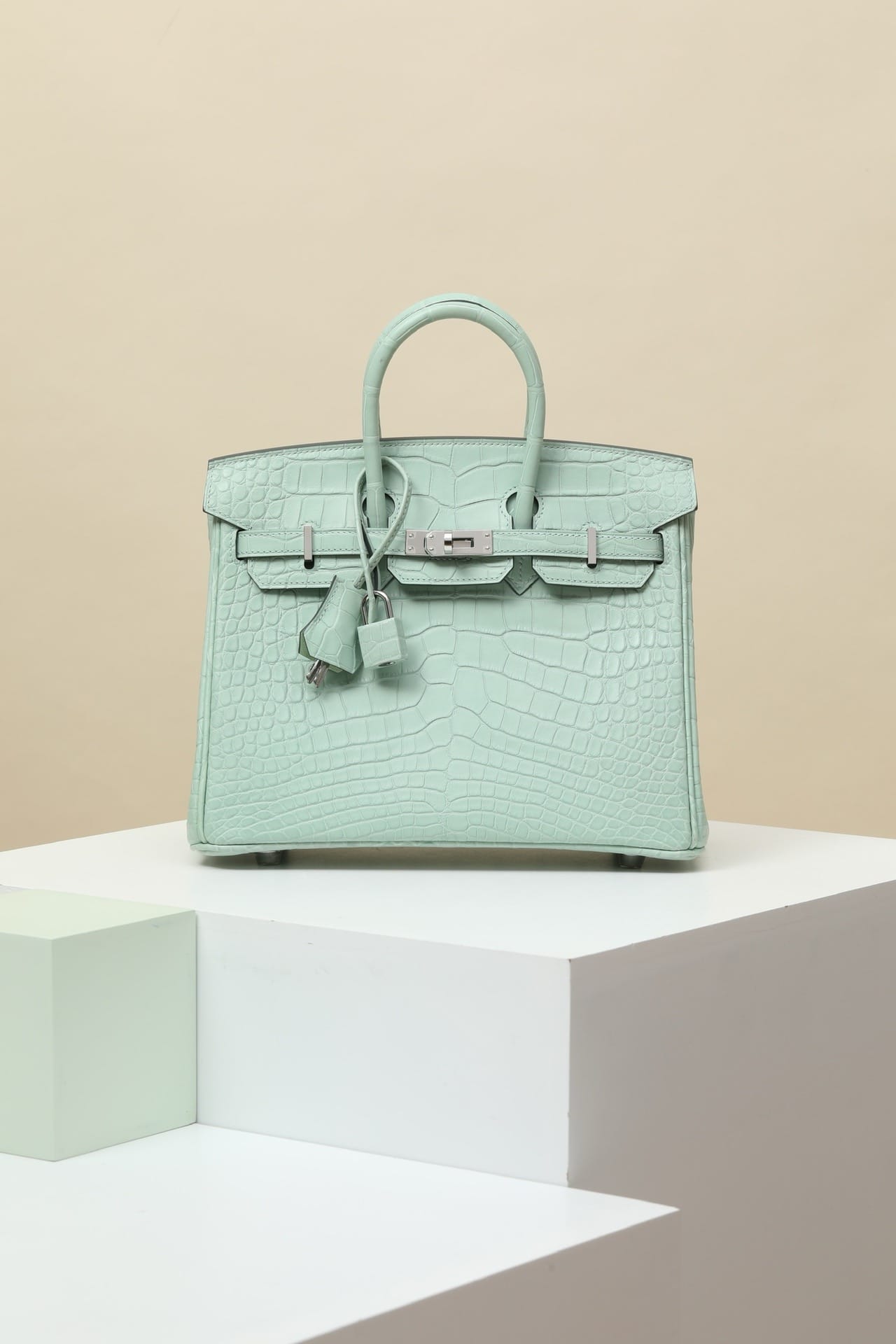 Birkin Croco Hermes BK6u.silver