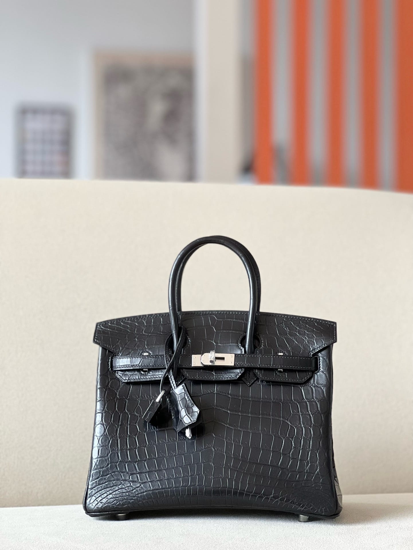 Birkin Croco Hermes BKН.16