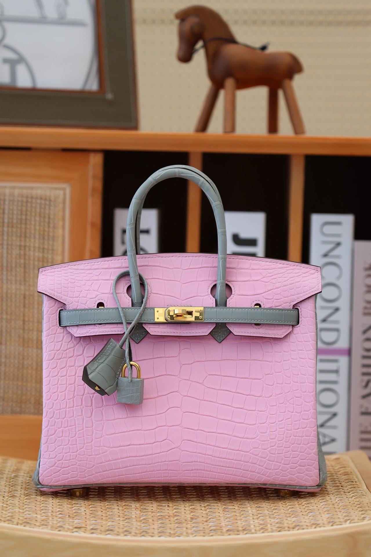 Birkin Croco Hermes BKН.18