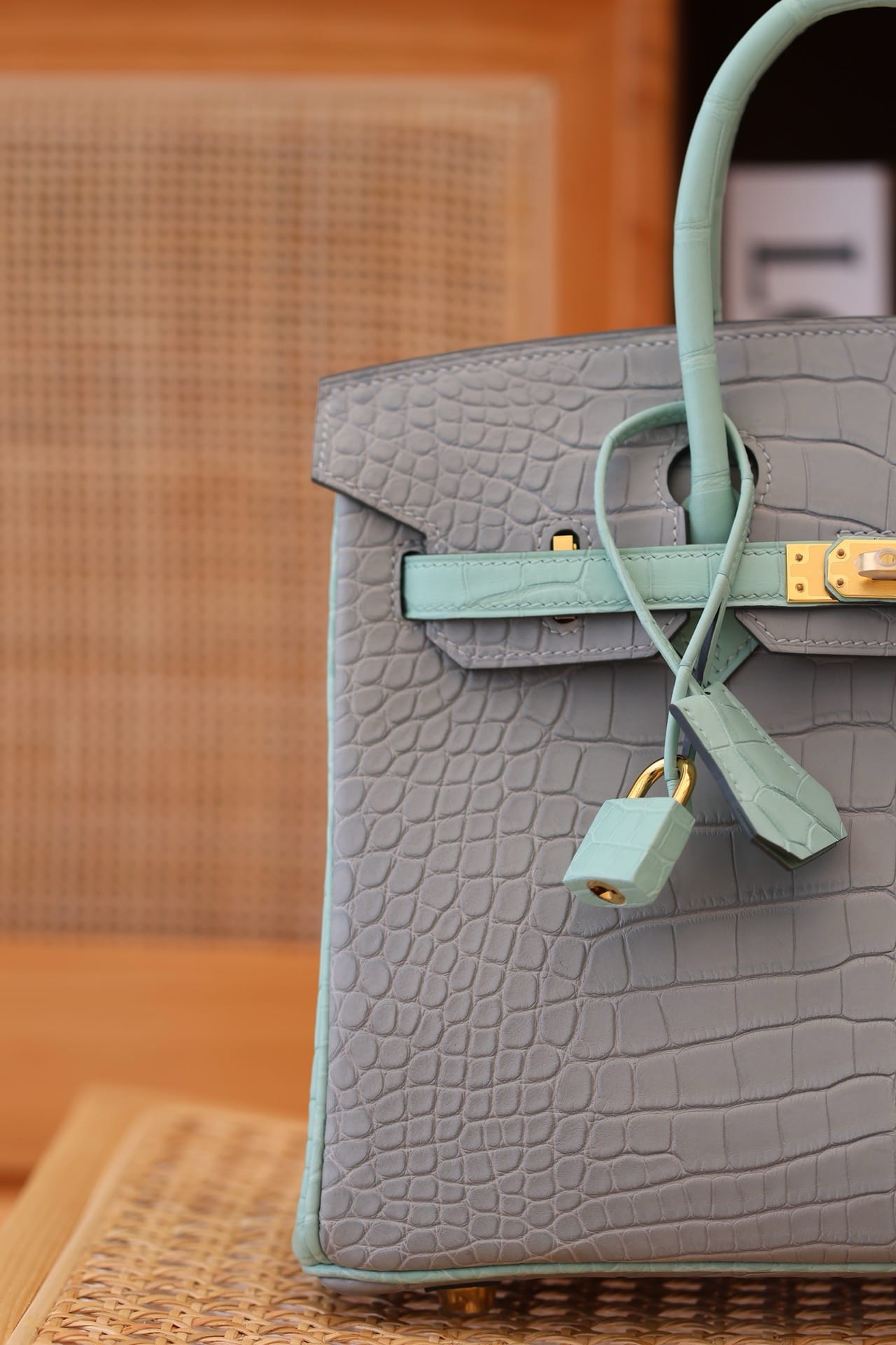 Birkin Croco Hermes BKН.19