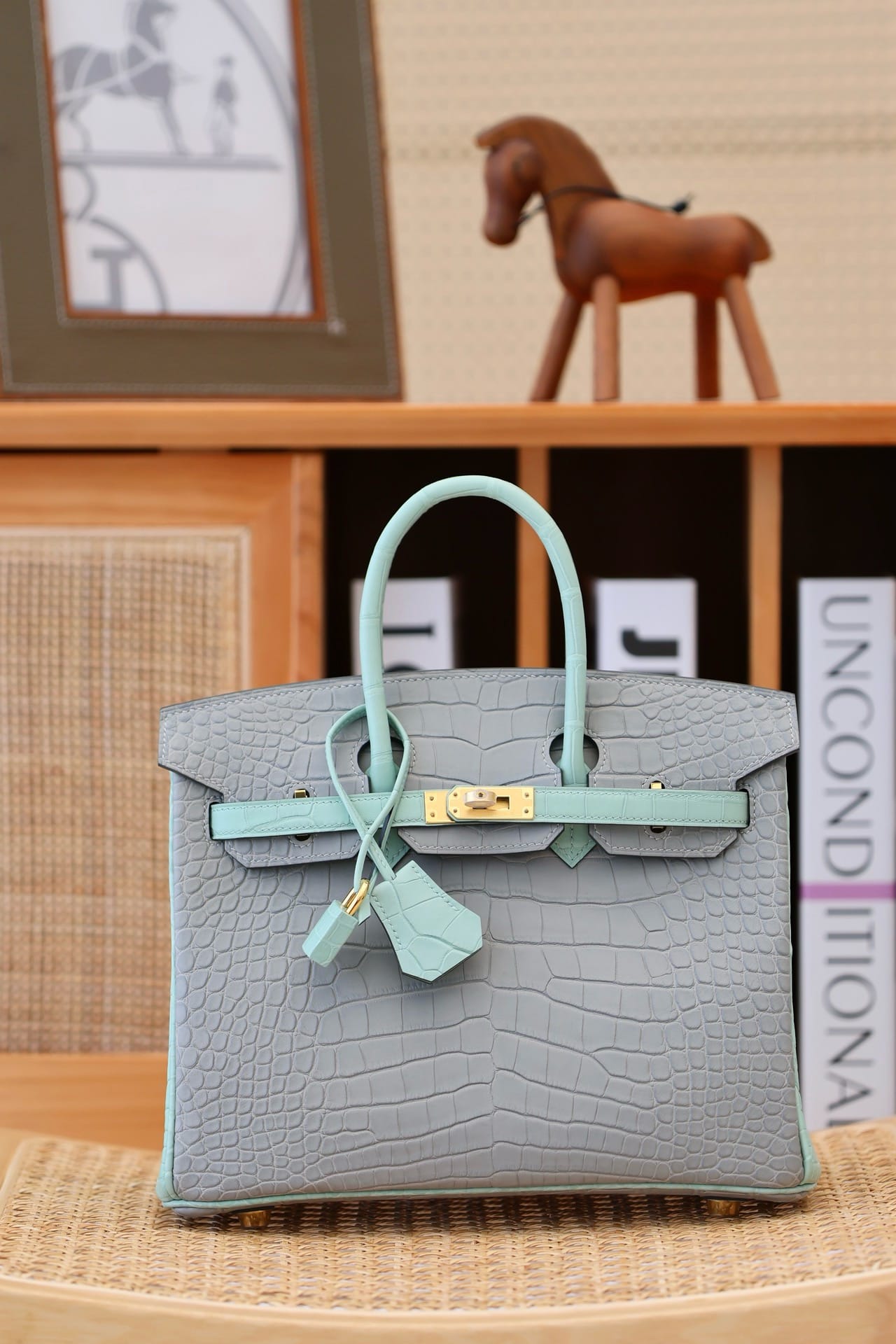 Birkin Croco Hermes BKН.19